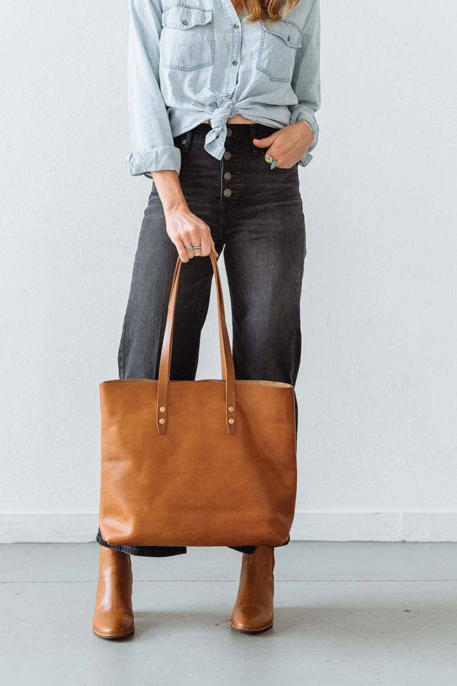 The Vintage Leather Tote