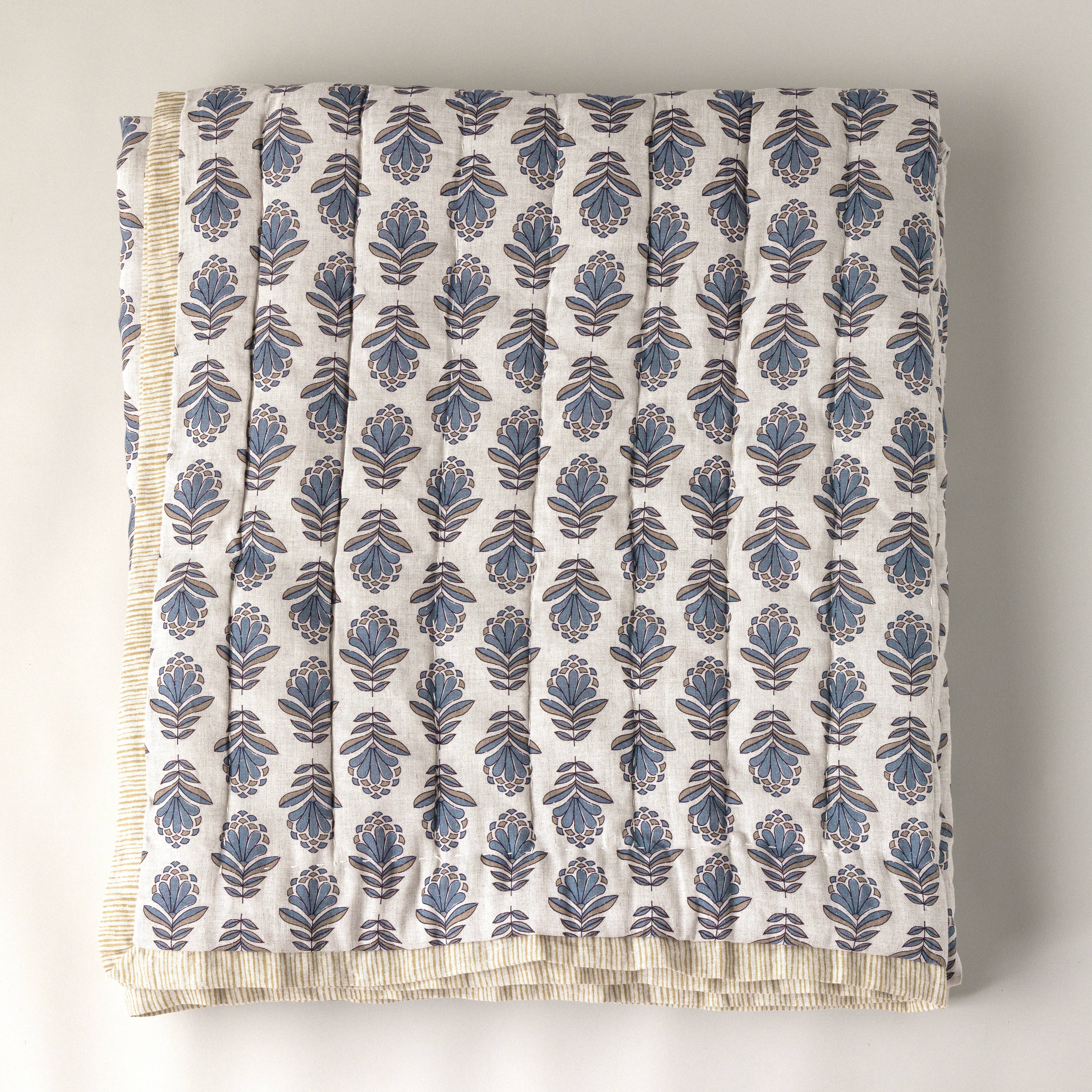 Charlie Block Print Quilt