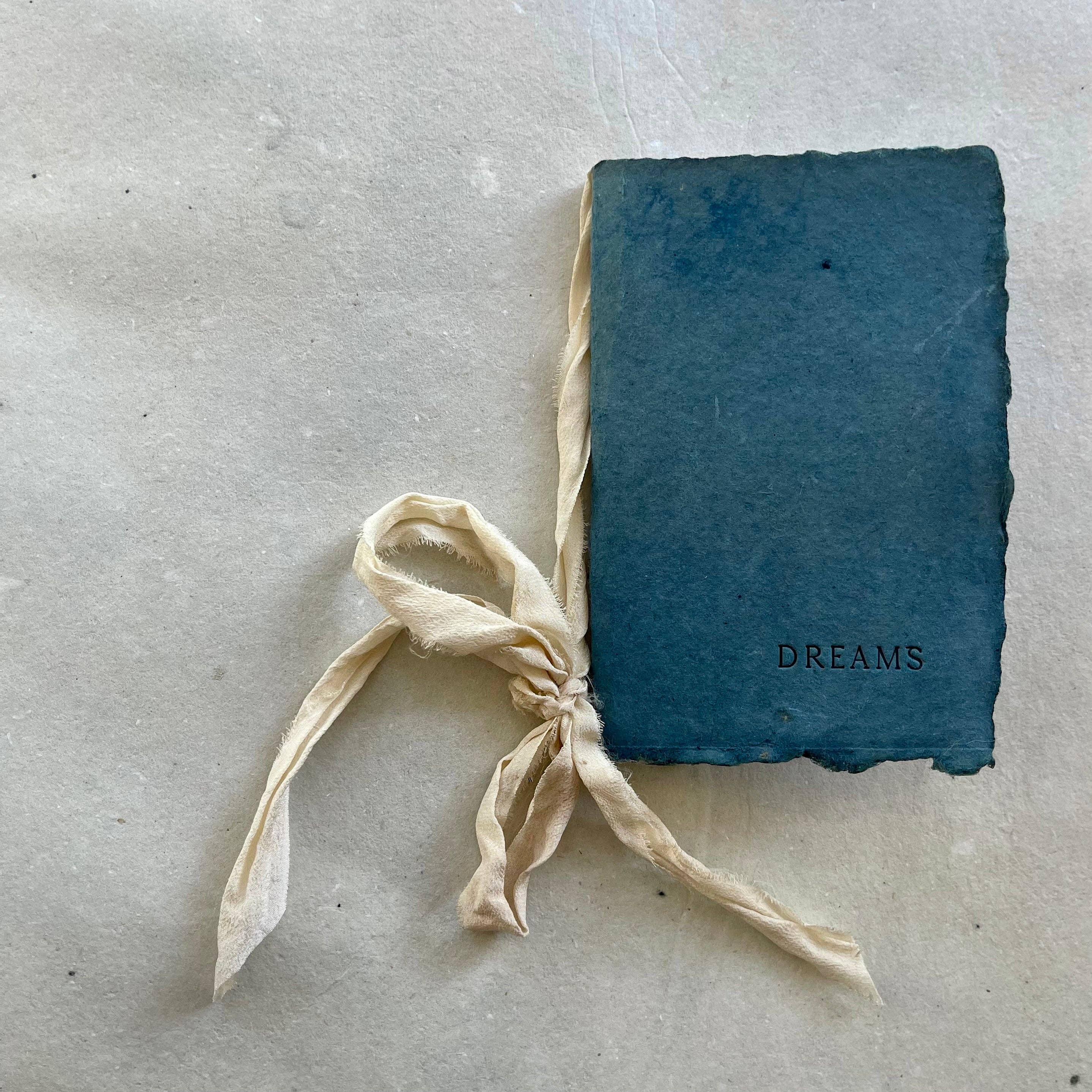 Silk-Tied Letterpress Notebook
