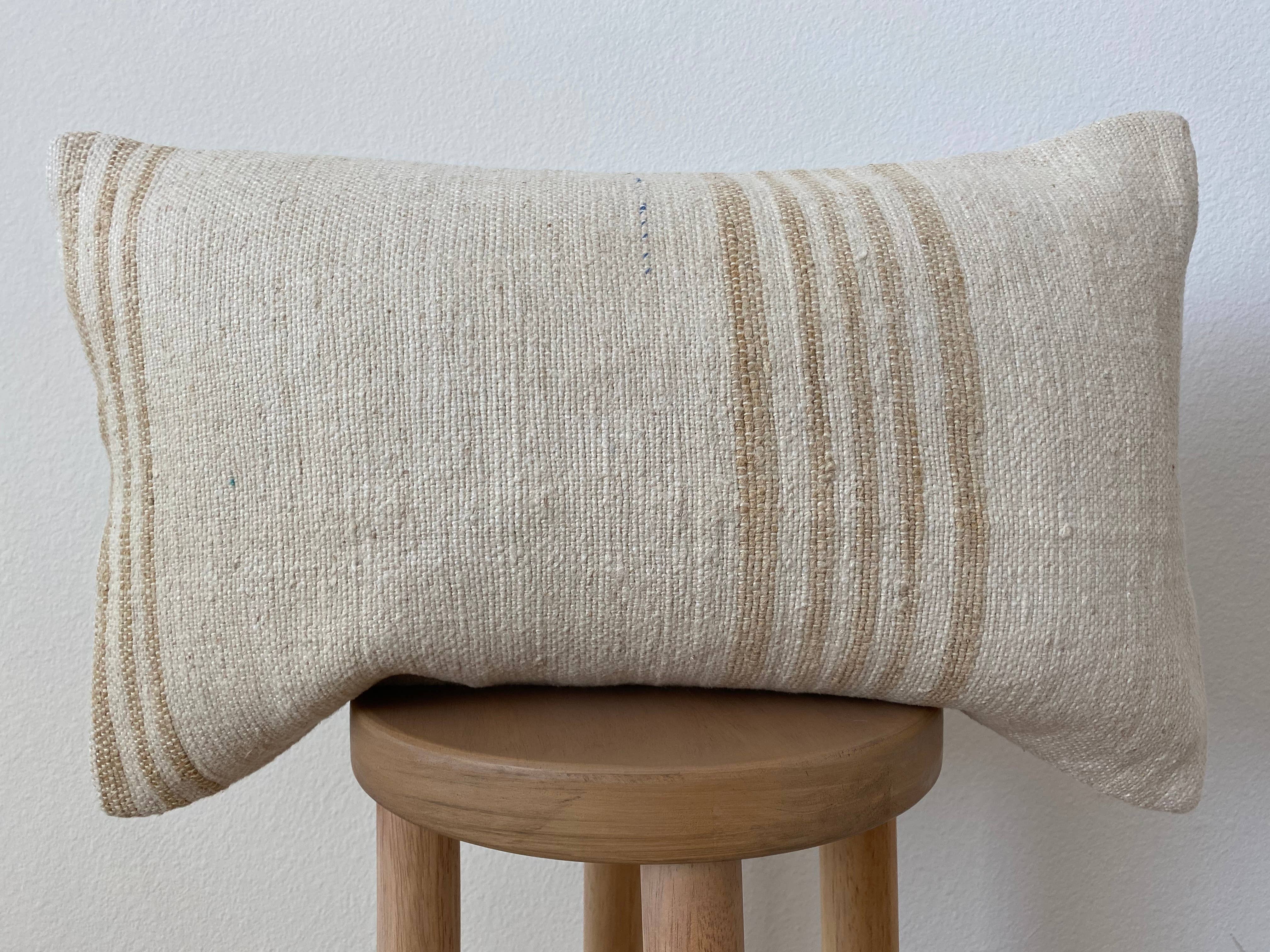 Turkish Hemp Lumbar Pillow