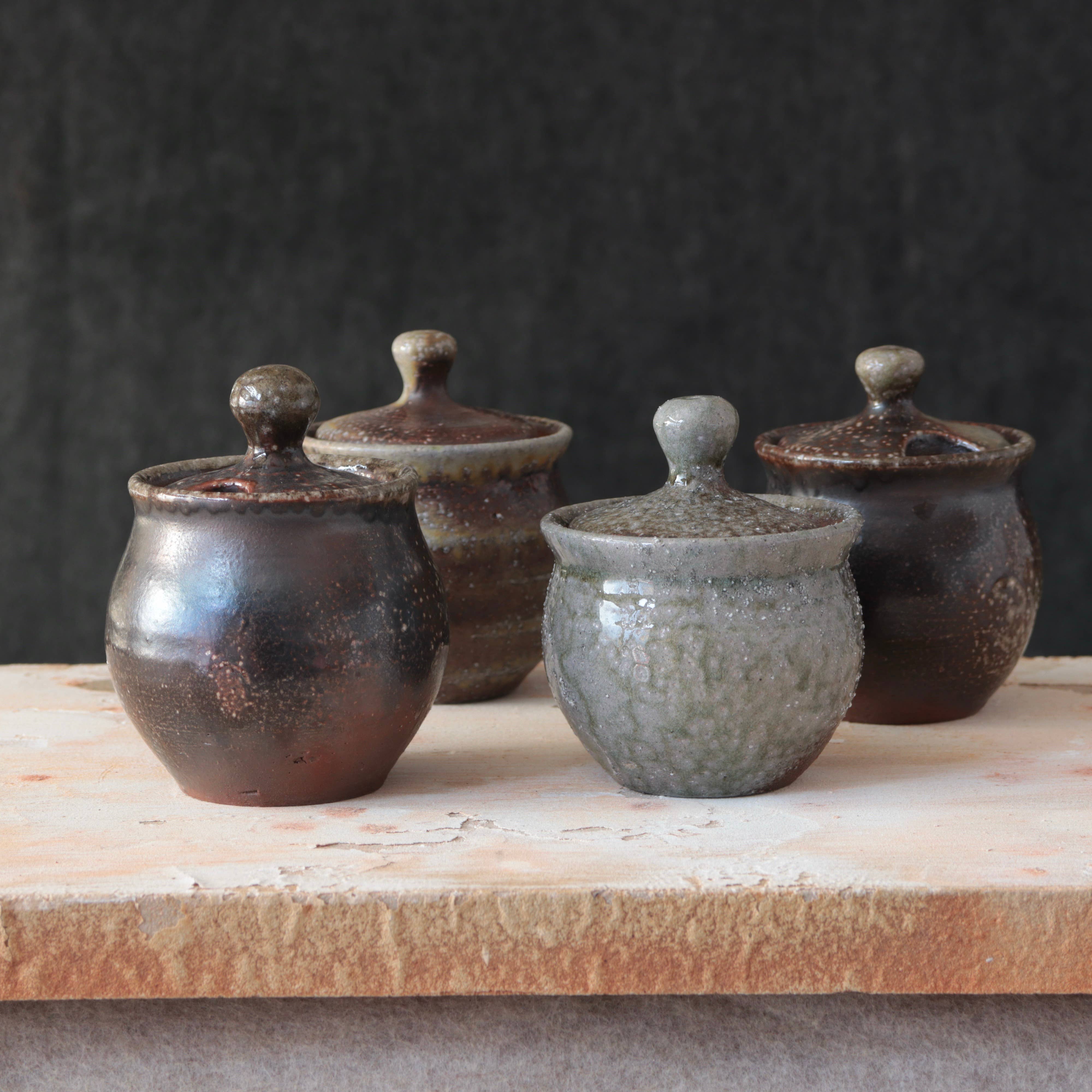 Soda-Fired Sugar Jars