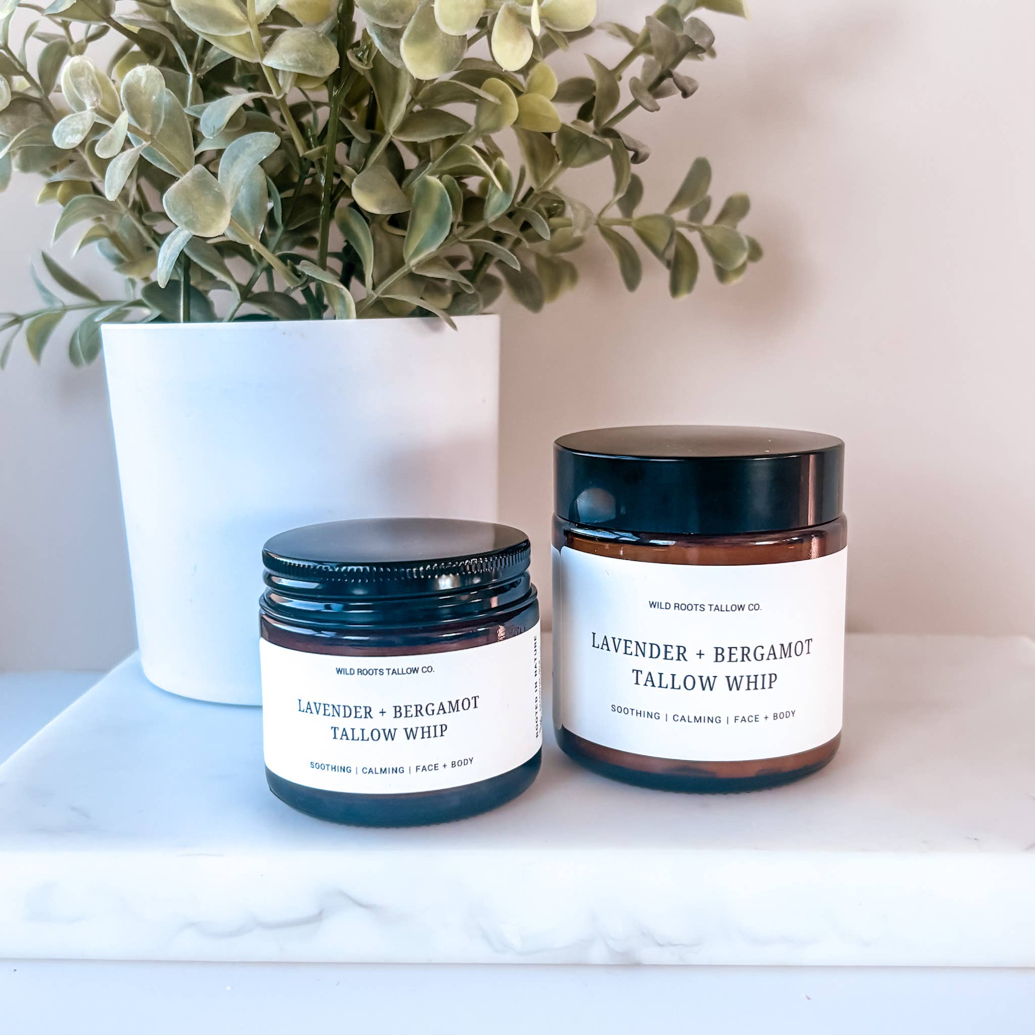 Lavender Bergamot Whipped Tallow Balm