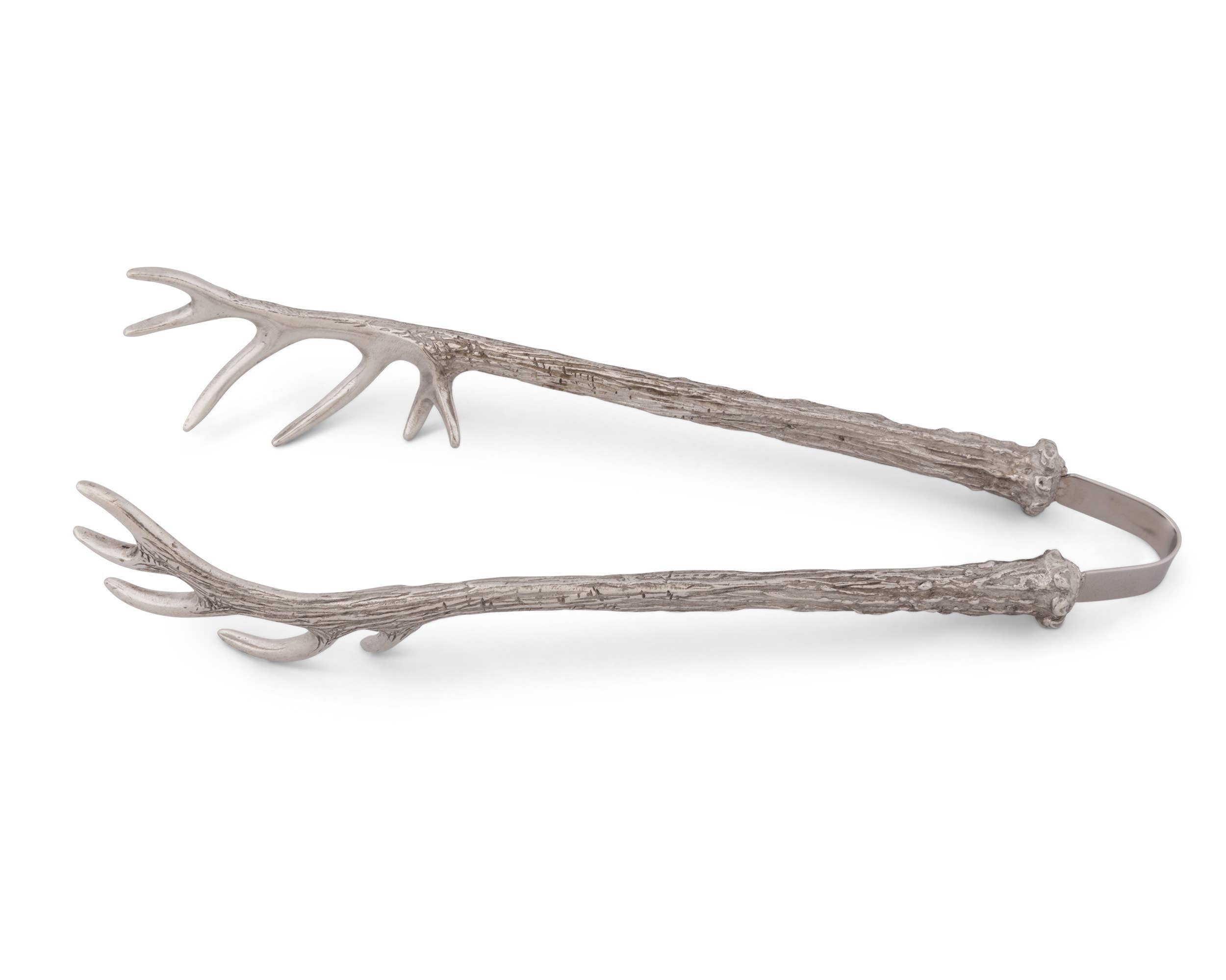 Pewter Antler Tongs