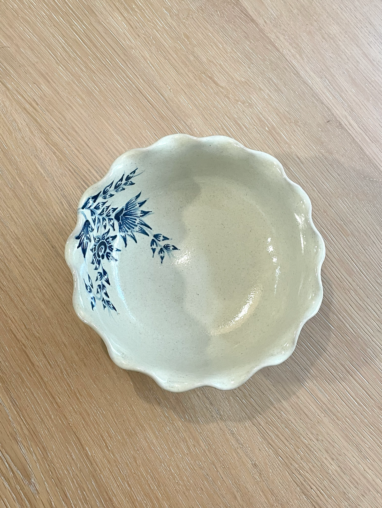 Hand-Painted Talavera Serving Bowl