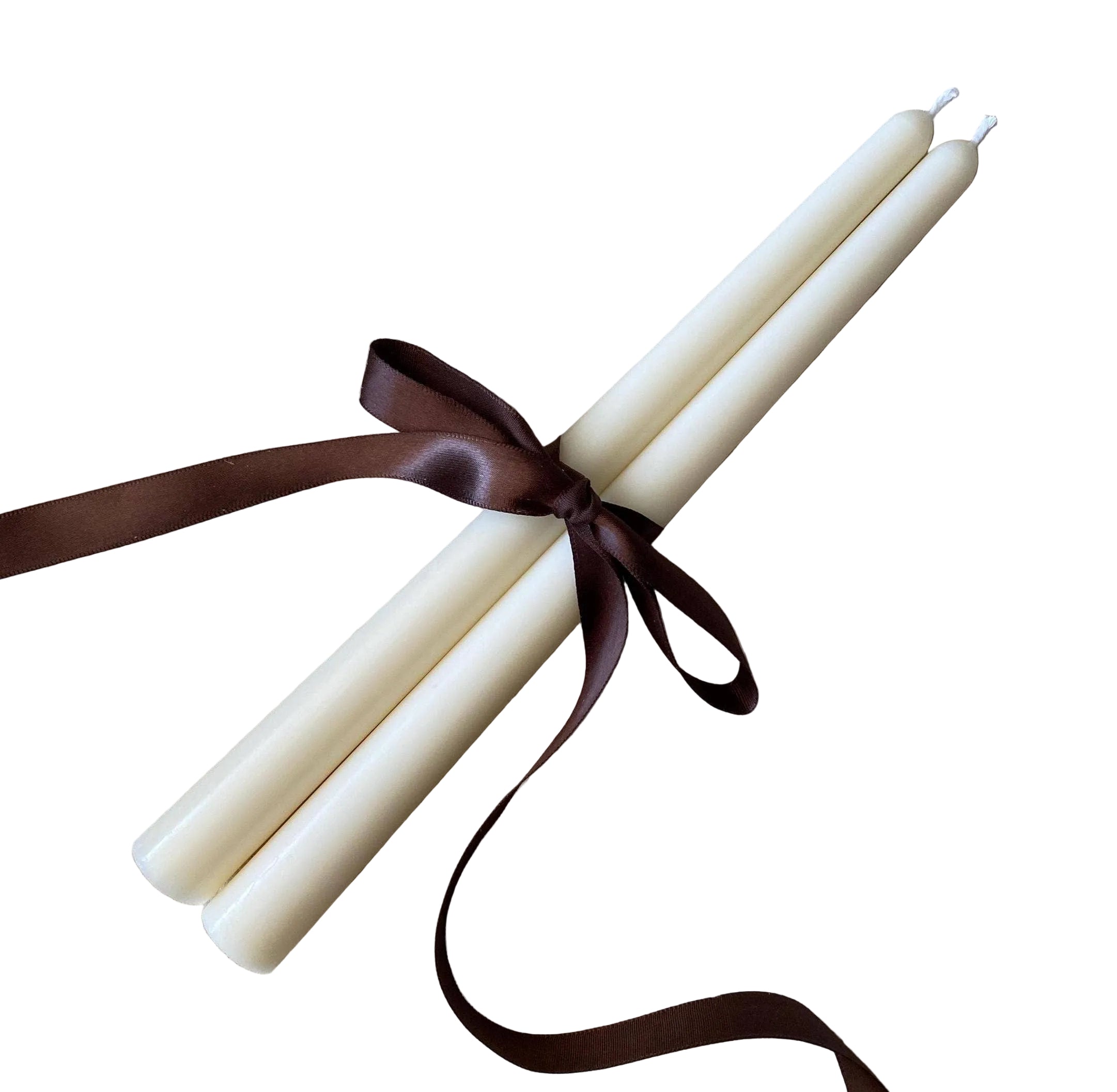 Smooth Soy Taper Candles: Set of 2