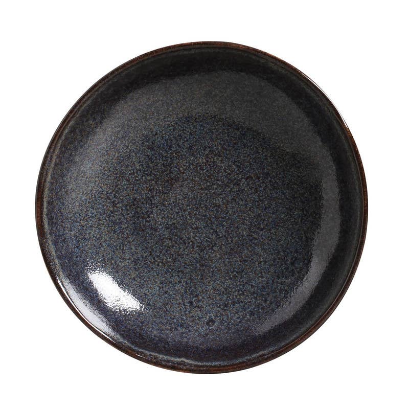 Stoneware Salad Bowl: Titanium