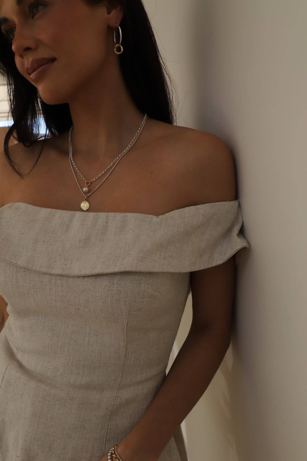 The Elara Coin Necklace