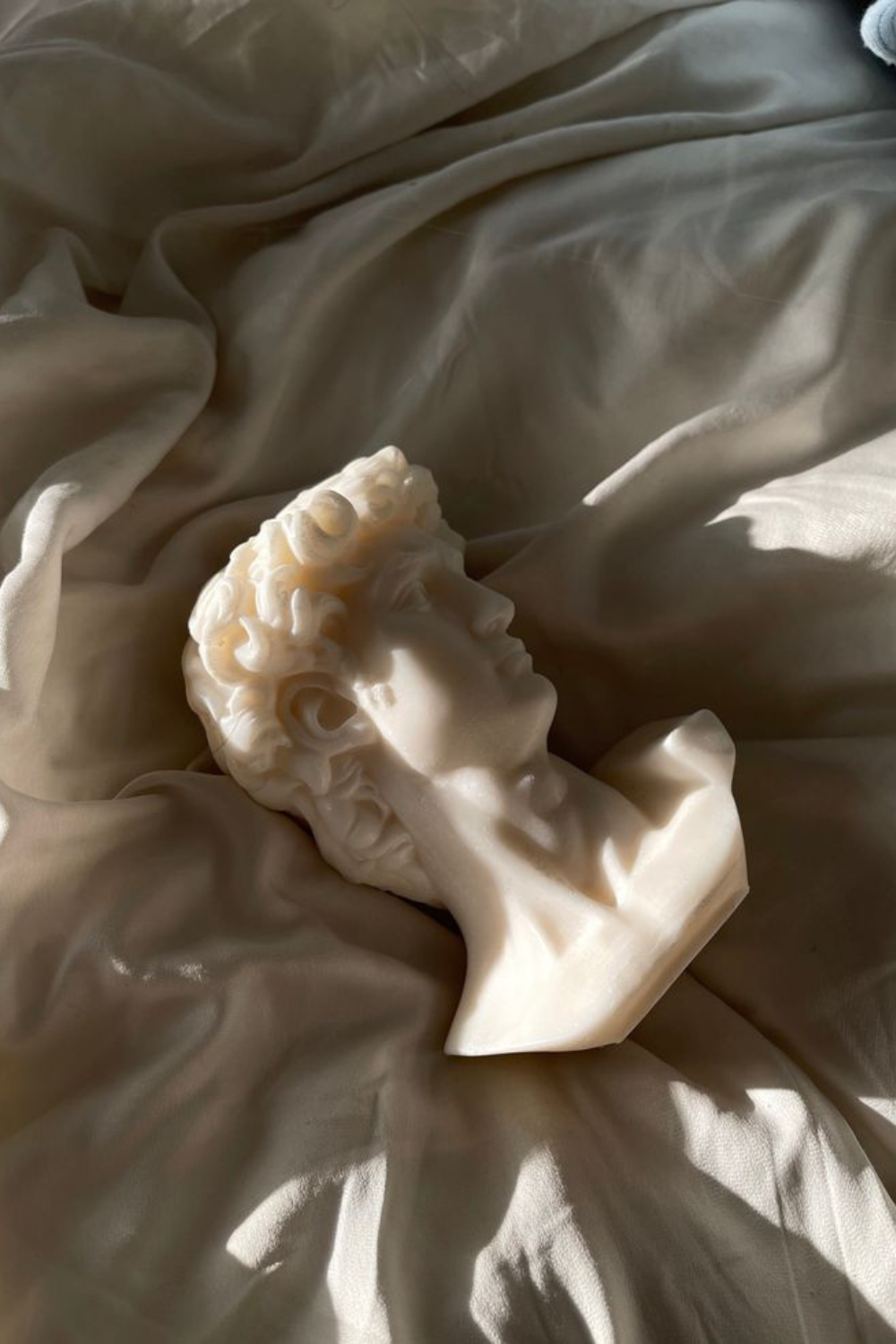 Statue Of David Candle: Cream