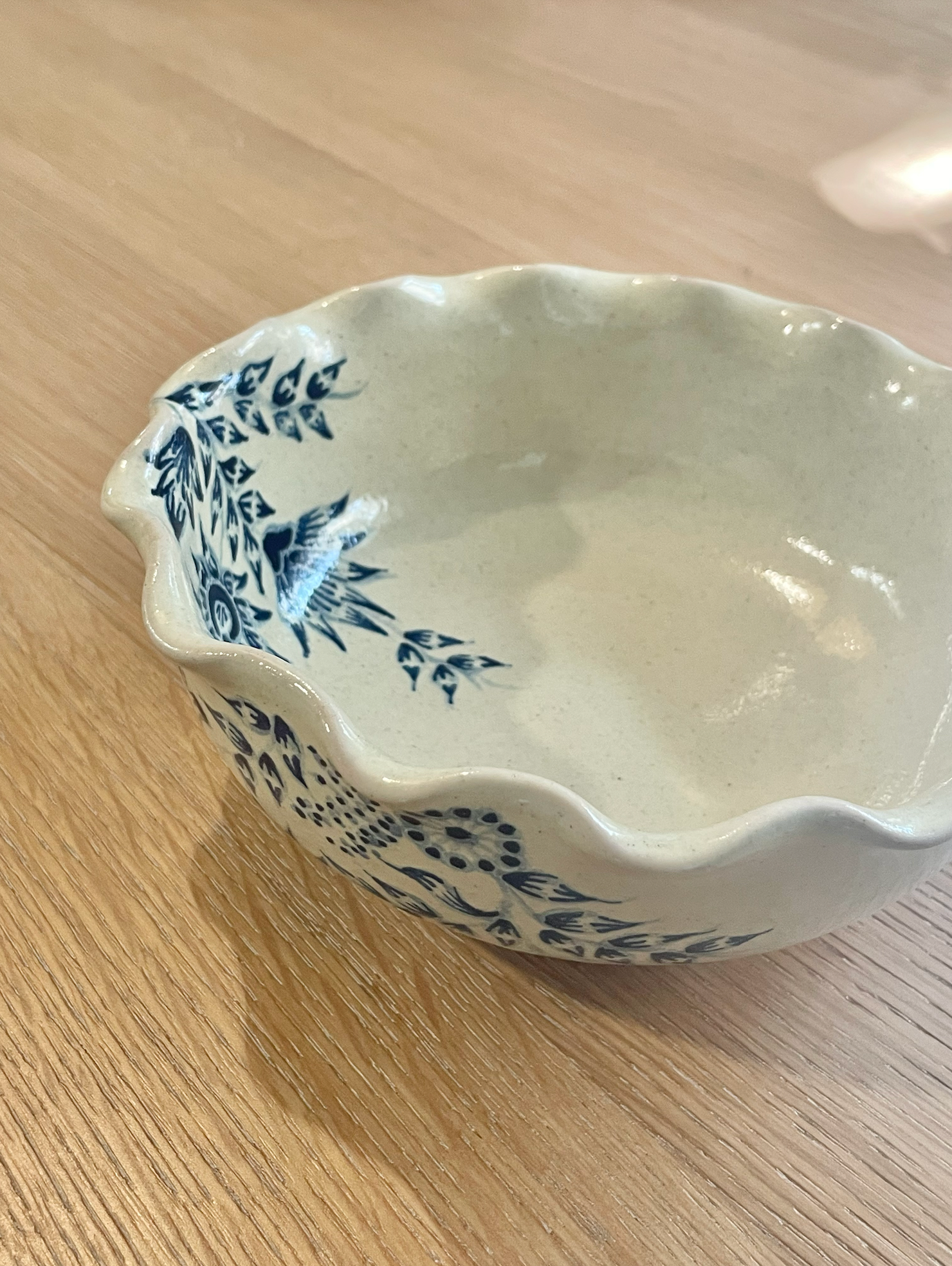 Hand-Painted Talavera Serving Bowl