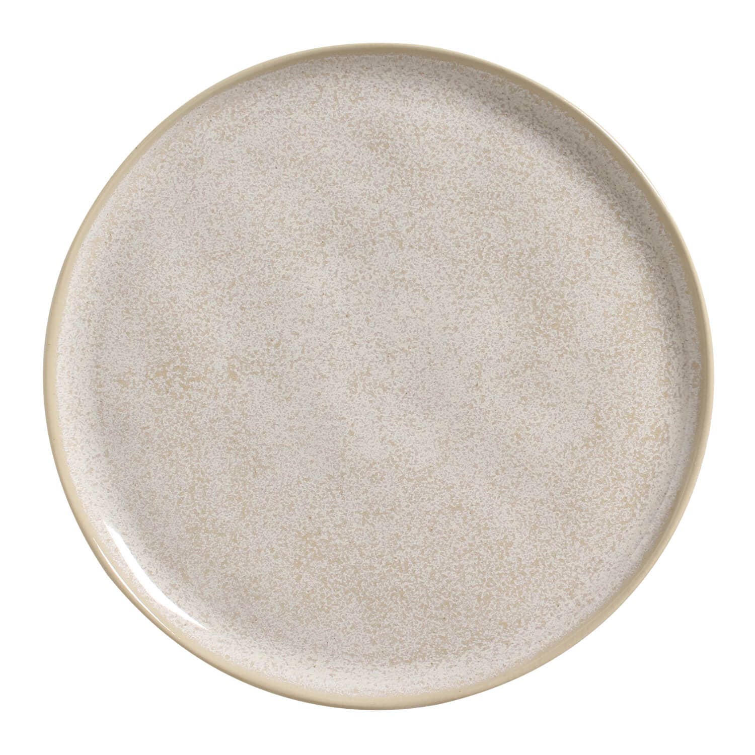 Stoneware Dinner Plate: Latte