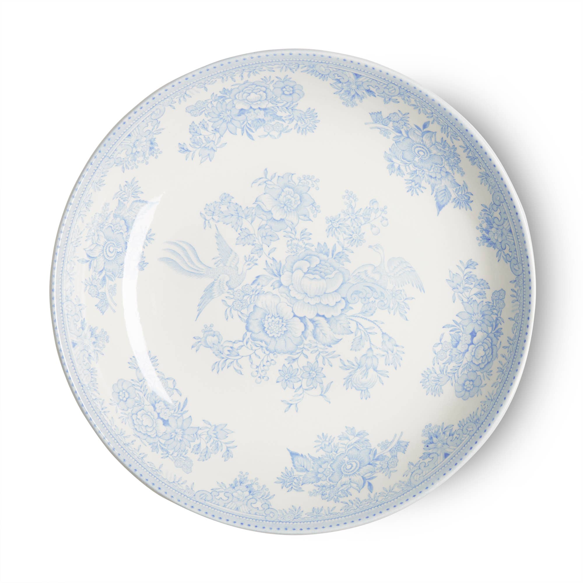 Blue Asiatic Pheasants Pasta Bowl