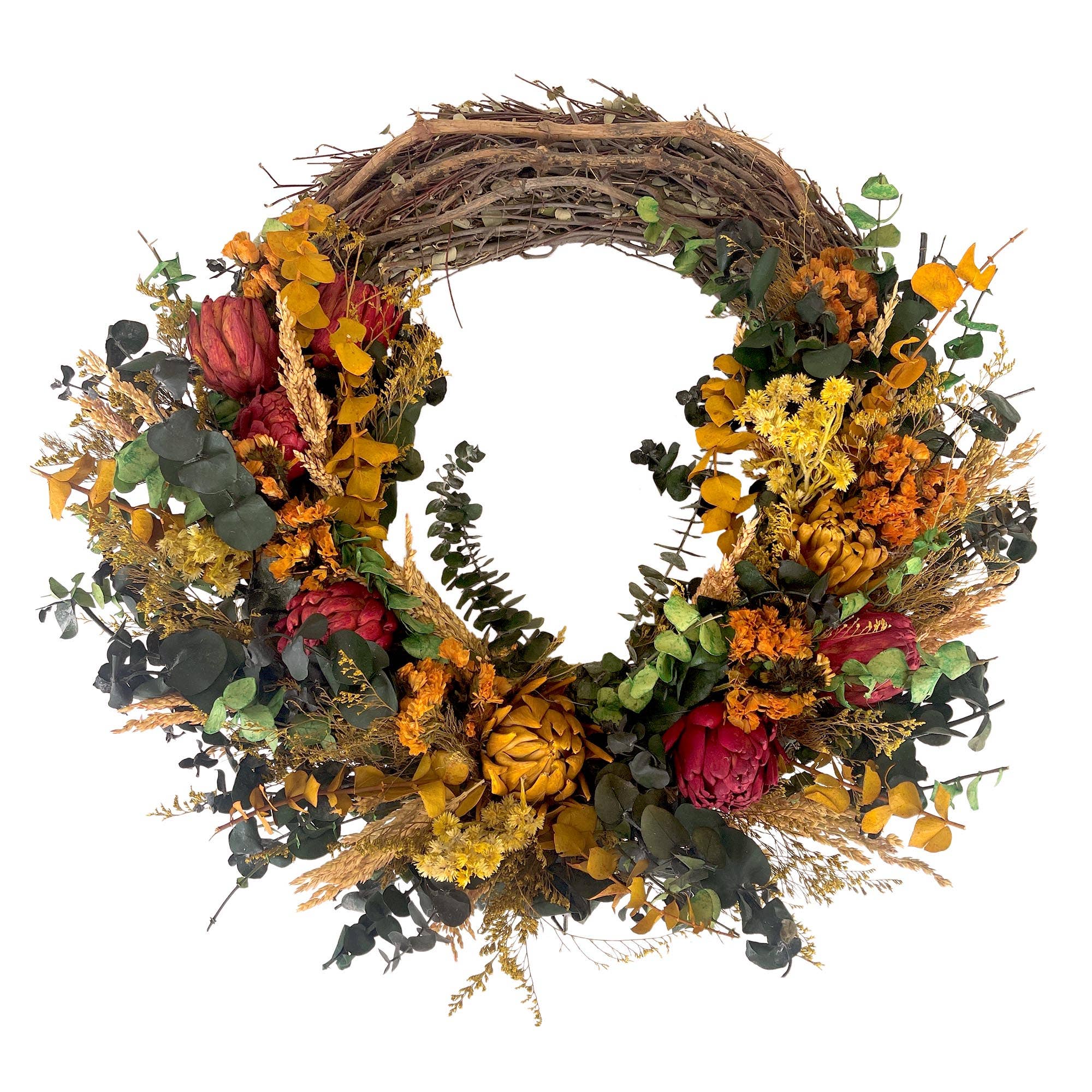 Ann Fall Floral Wreath