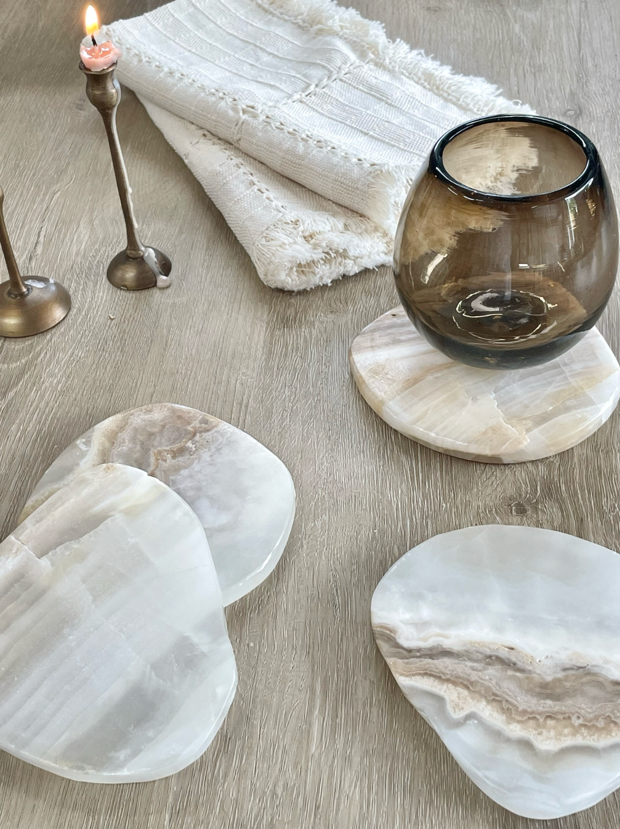 Onyx Coaster: Set of 4