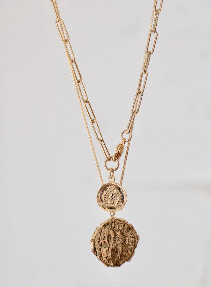 The Lora Coin Necklace