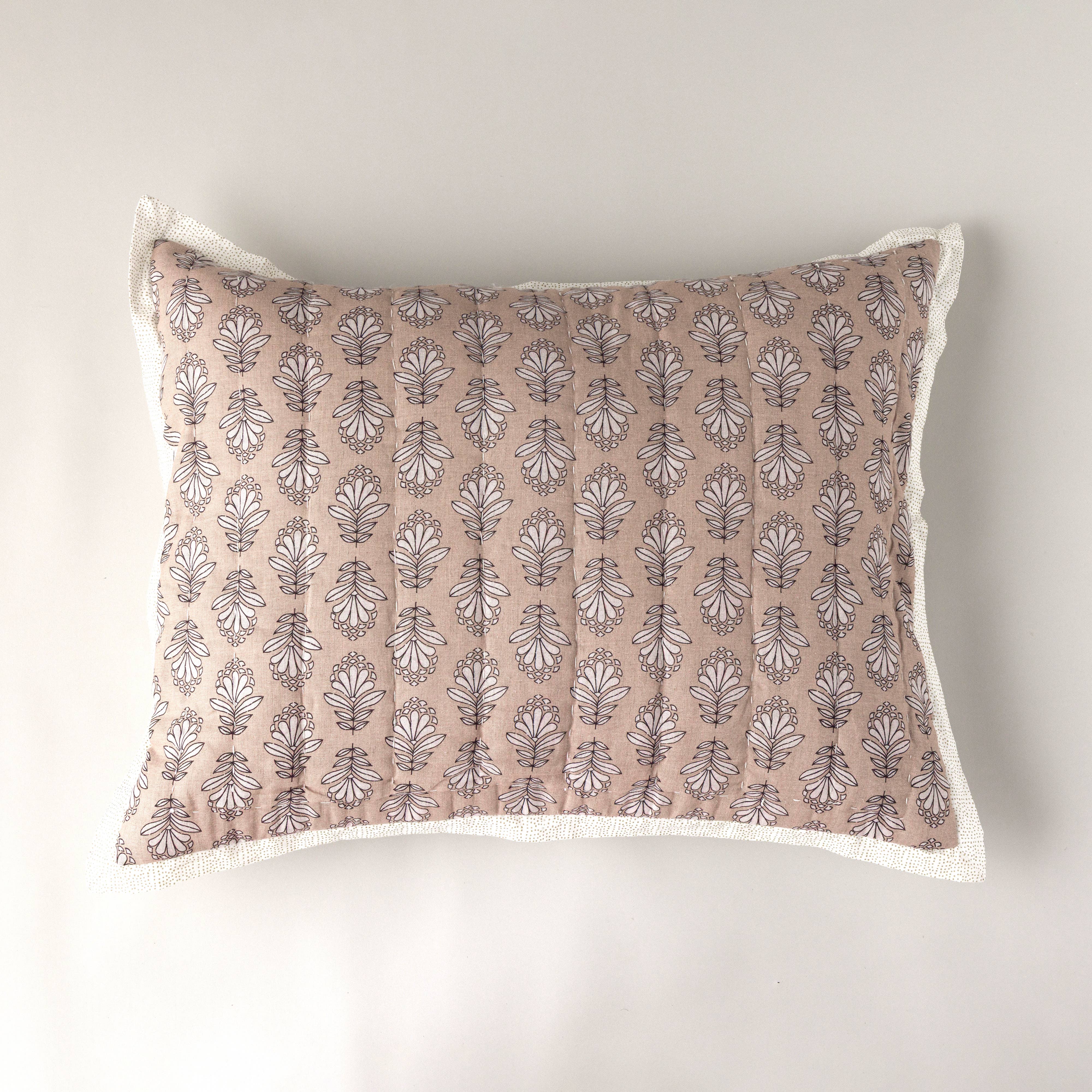 Charlie Block Print Sham