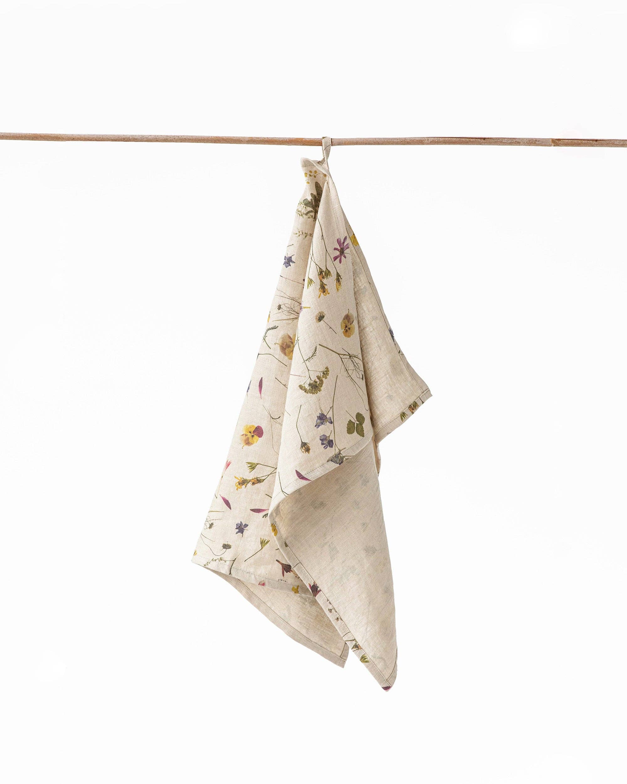 Botanical Linen Tea Towel