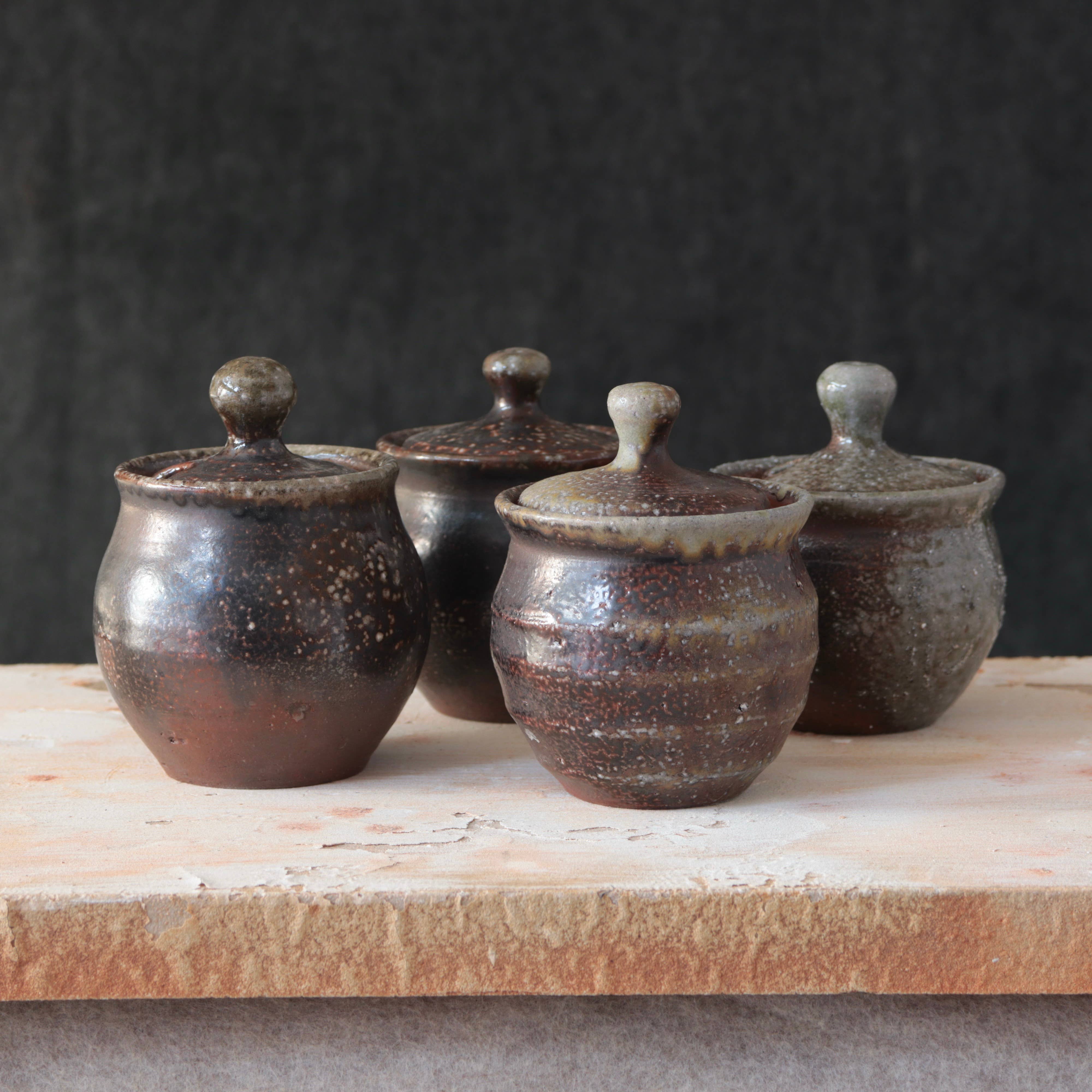Soda-Fired Sugar Jars