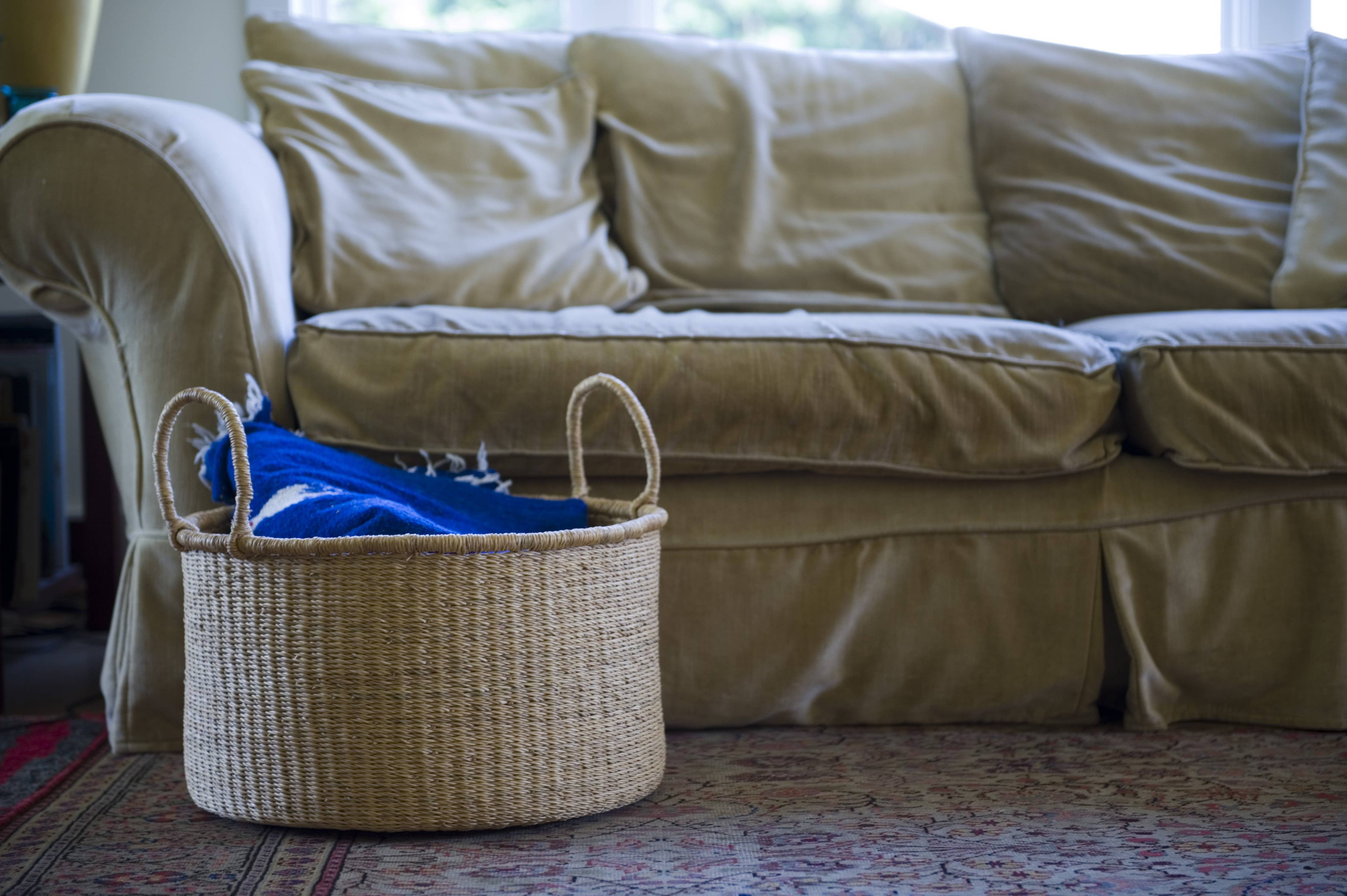 Accra Round Storage Basket: Small
