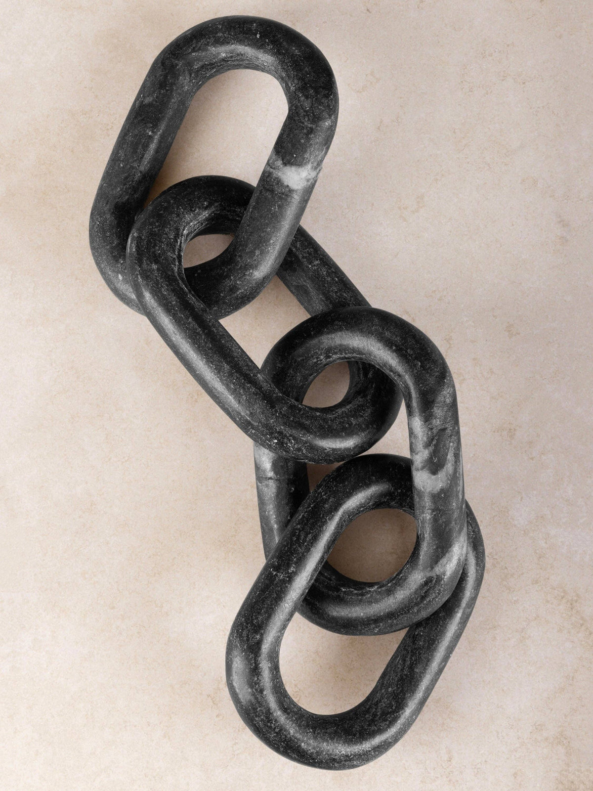 Eternity Marble Decorative Chain Links (2 Variants): Midnight Black