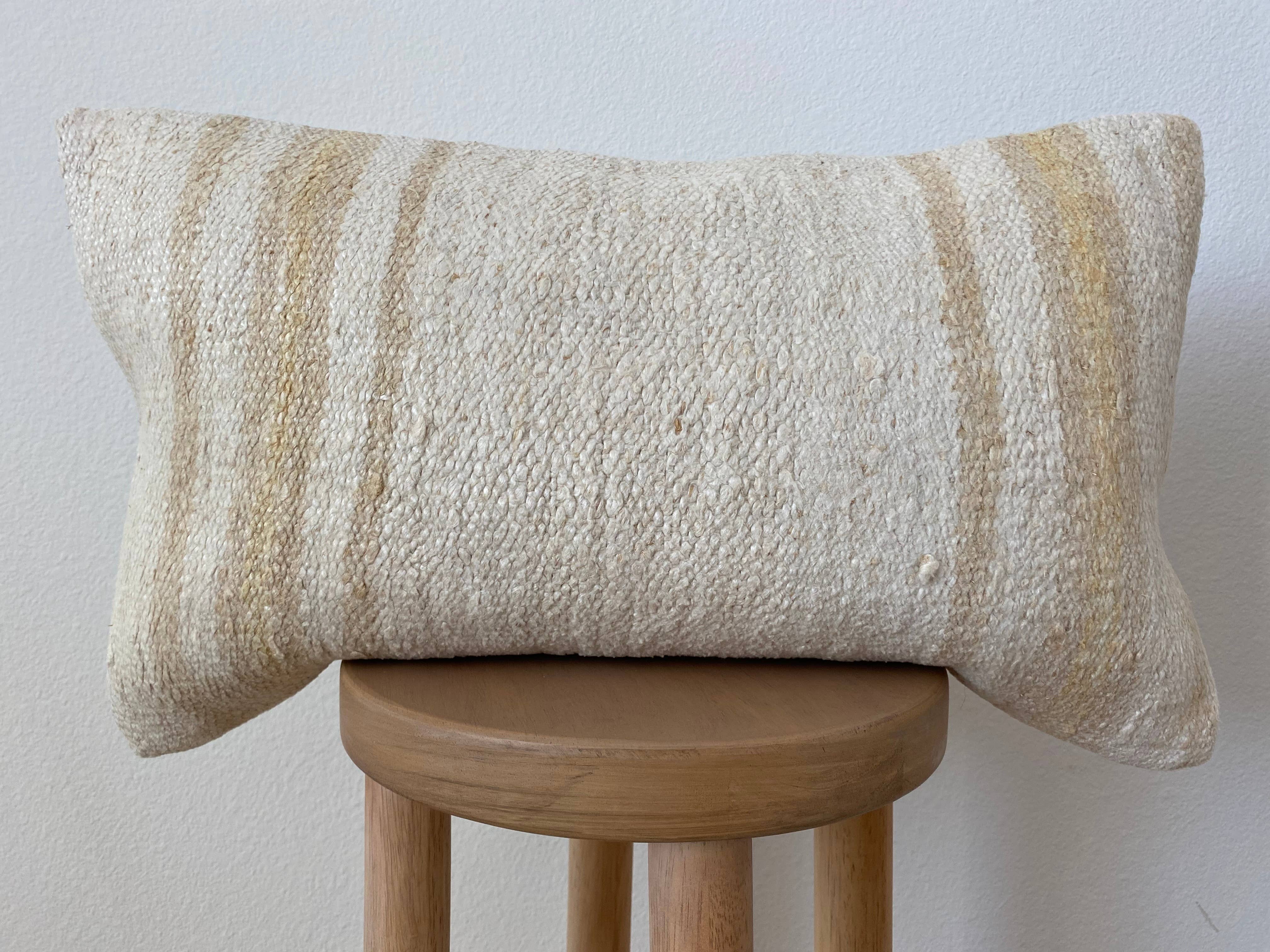 Turkish Hemp Lumbar Pillow