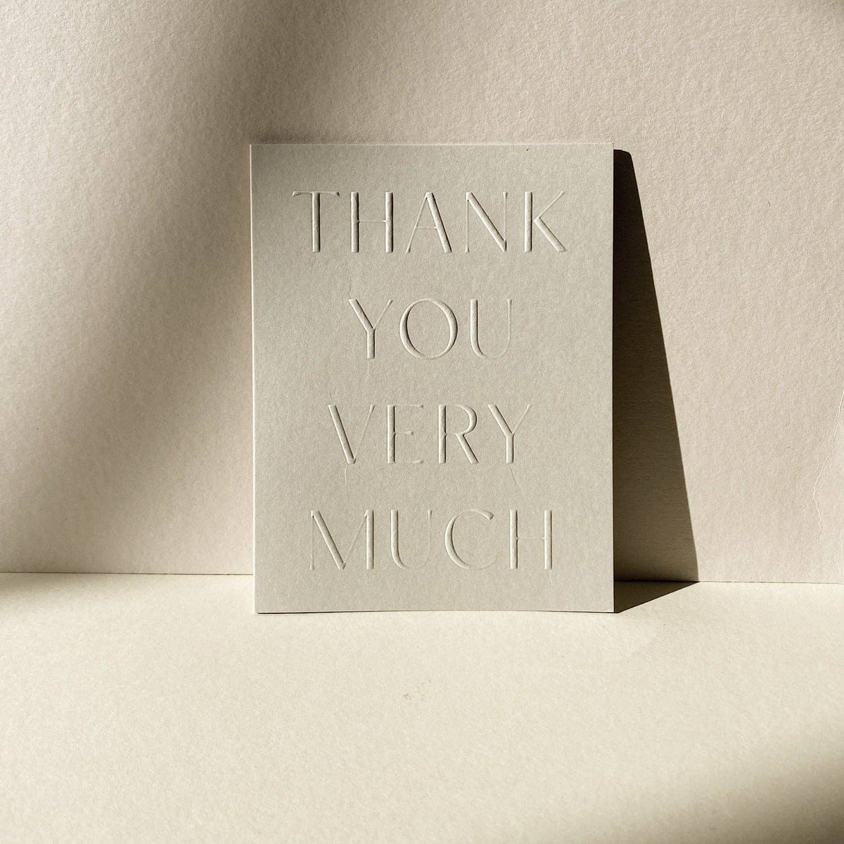Thank You No. 10: Fog / Single Card