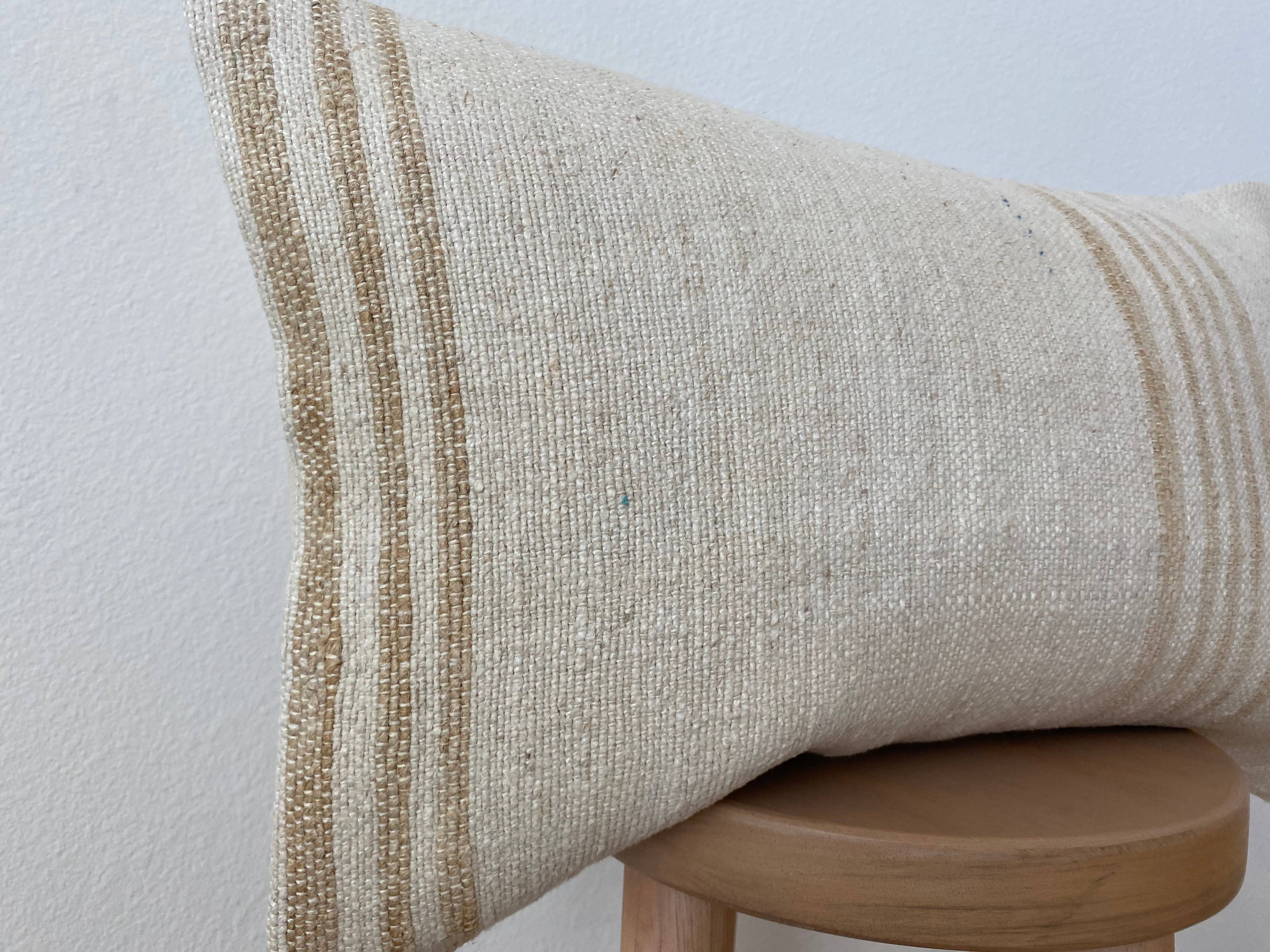 Turkish Hemp Lumbar Pillow