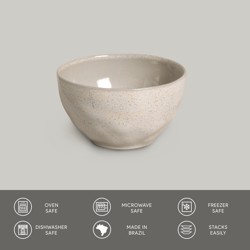 Stoneware Soup + Fruit Bowl: Latte