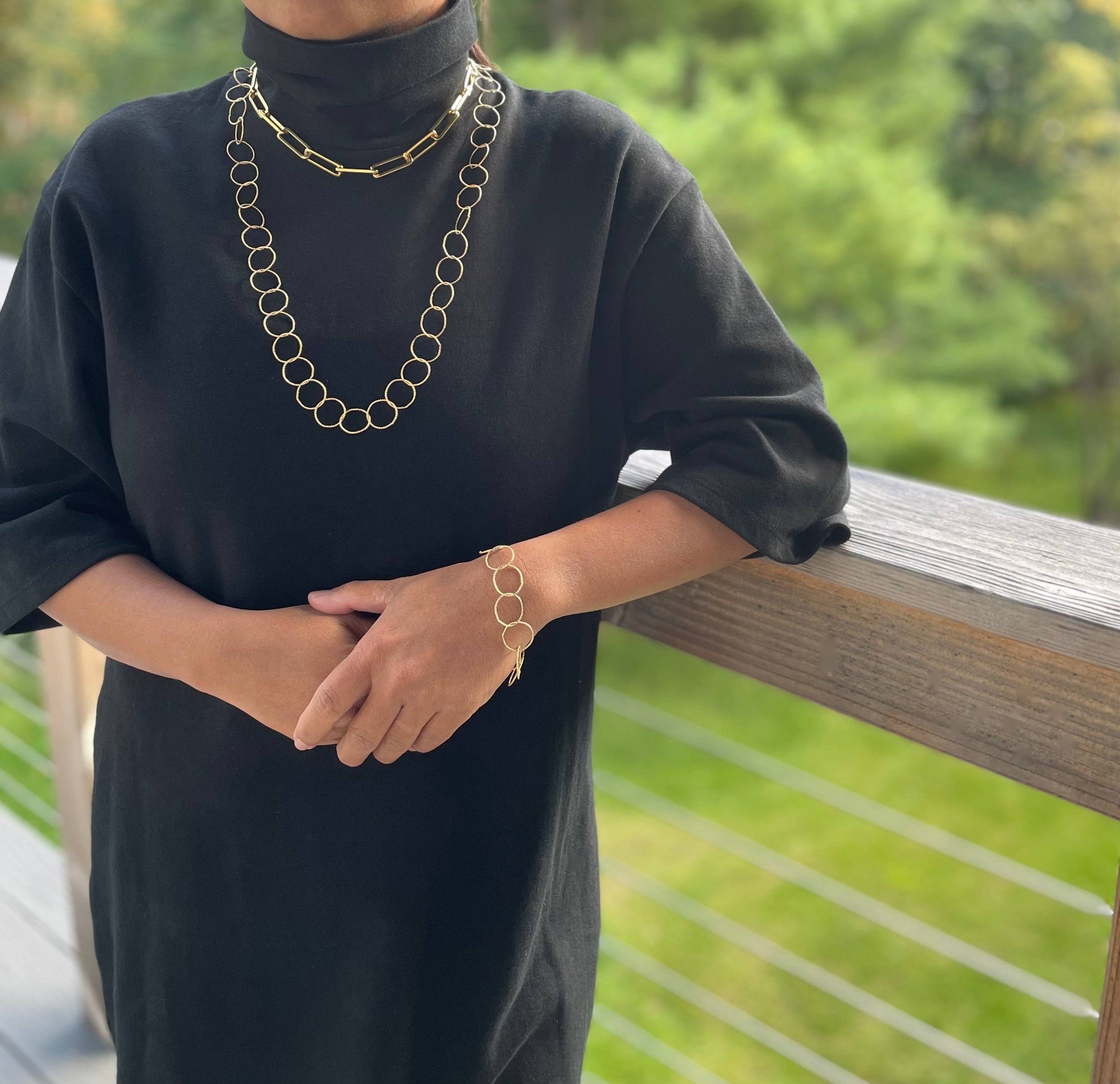 Paperclip Chain Necklace