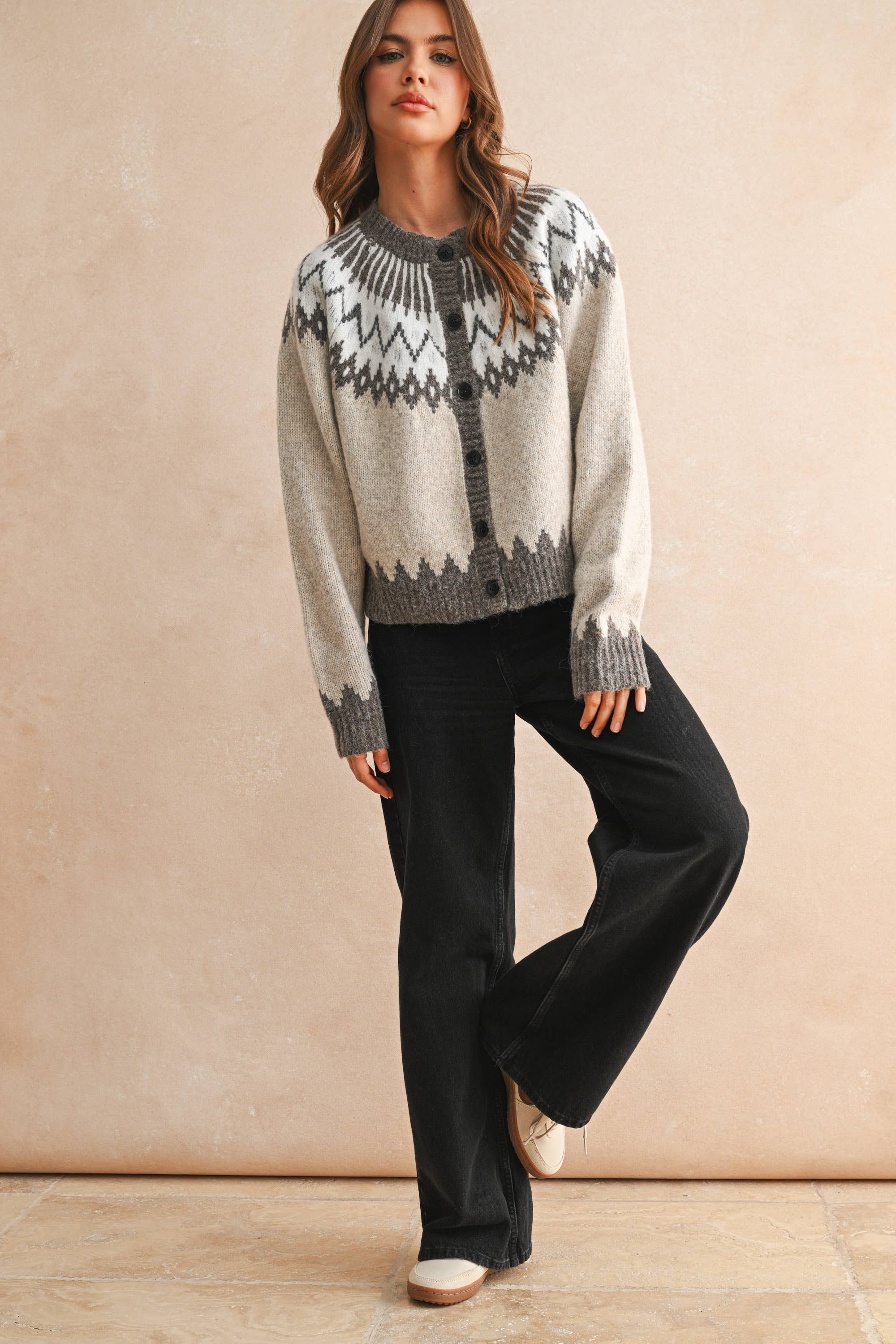 Nordic Knitted Cardigan