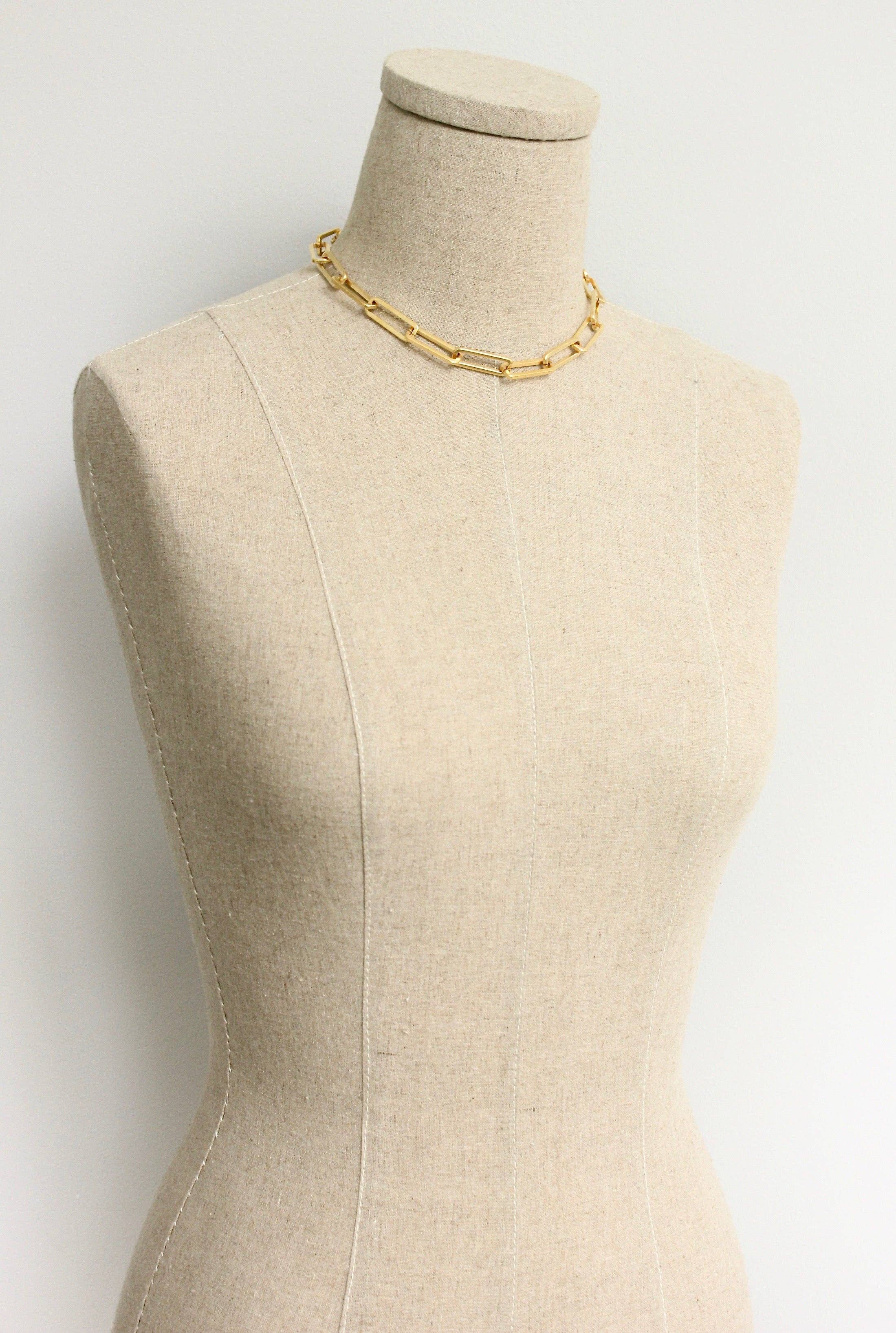 Paperclip Chain Necklace
