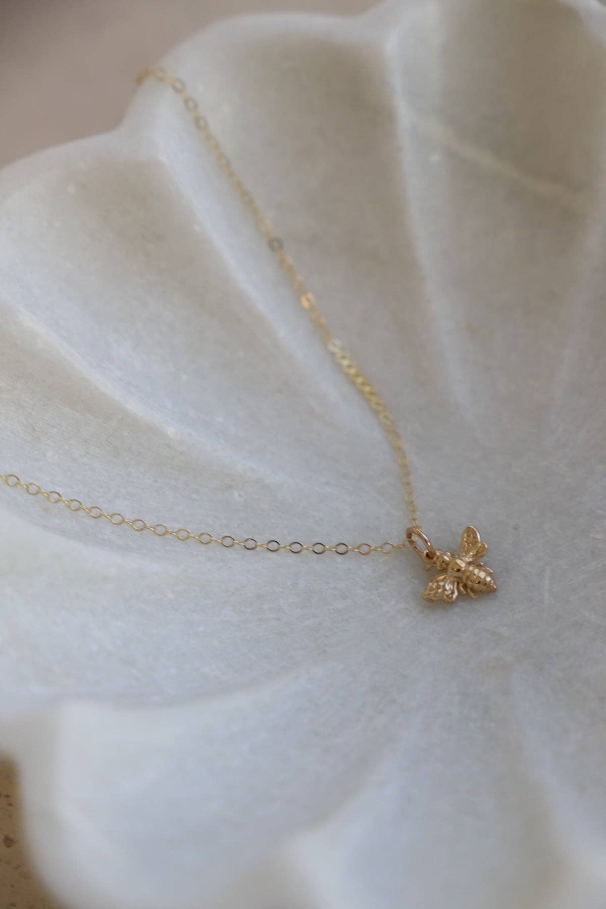 Bee Charm Necklace