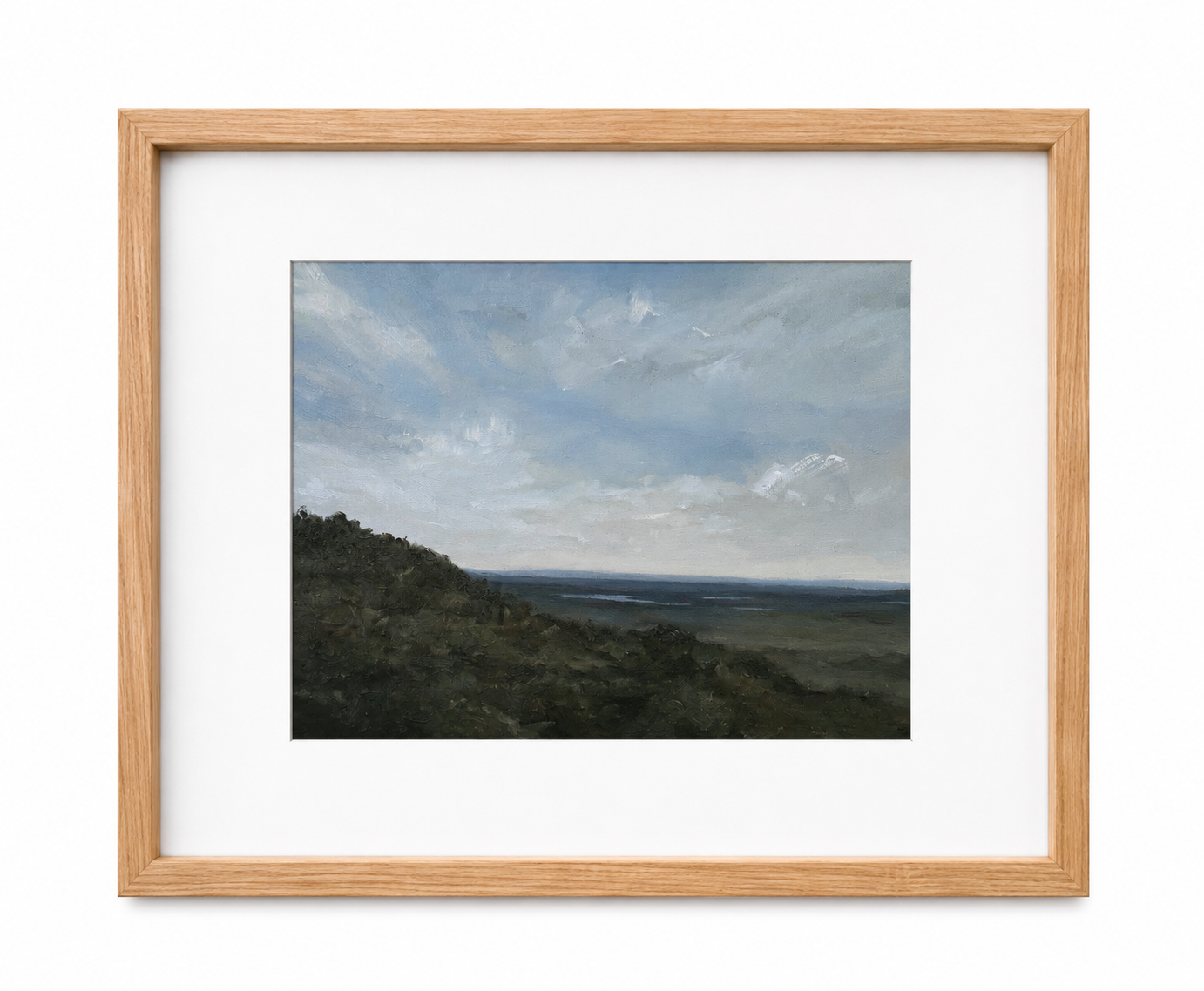 Hill Country Vista No. 03 - Framed Art by Megan Houssian