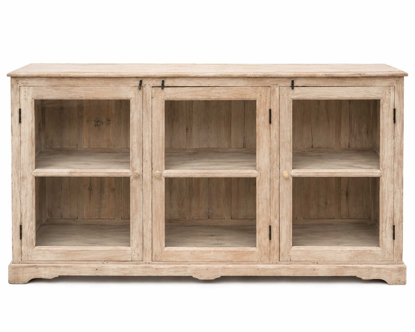 Antique Glass Door Sideboard