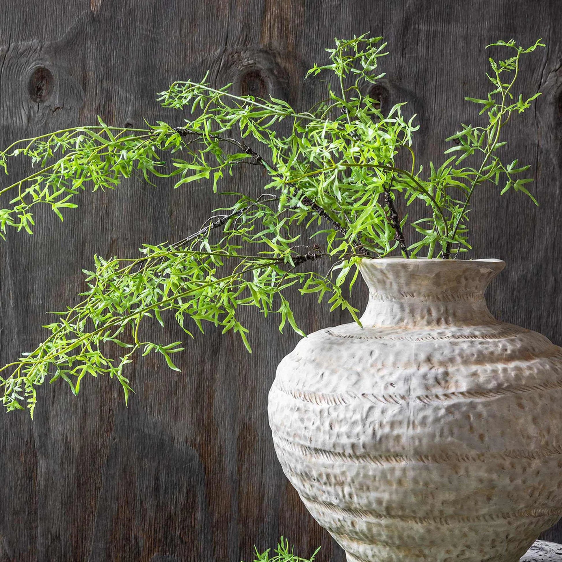 Faux Fern Branch: Soft Green