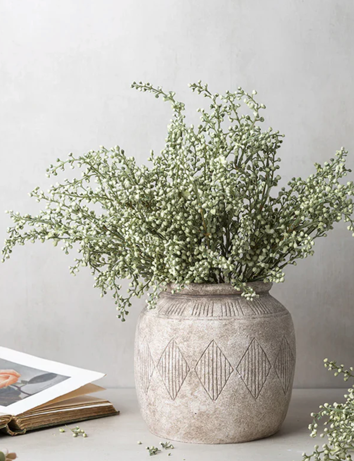 Faux Heather: Sage