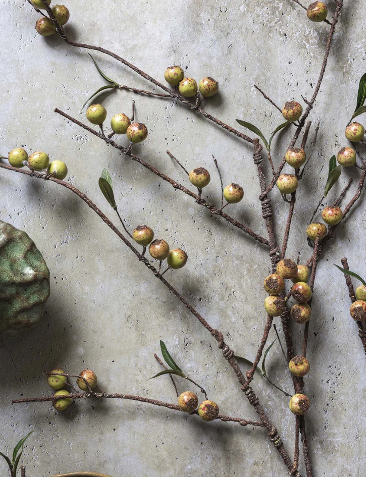 Faux Dappled Rosehip