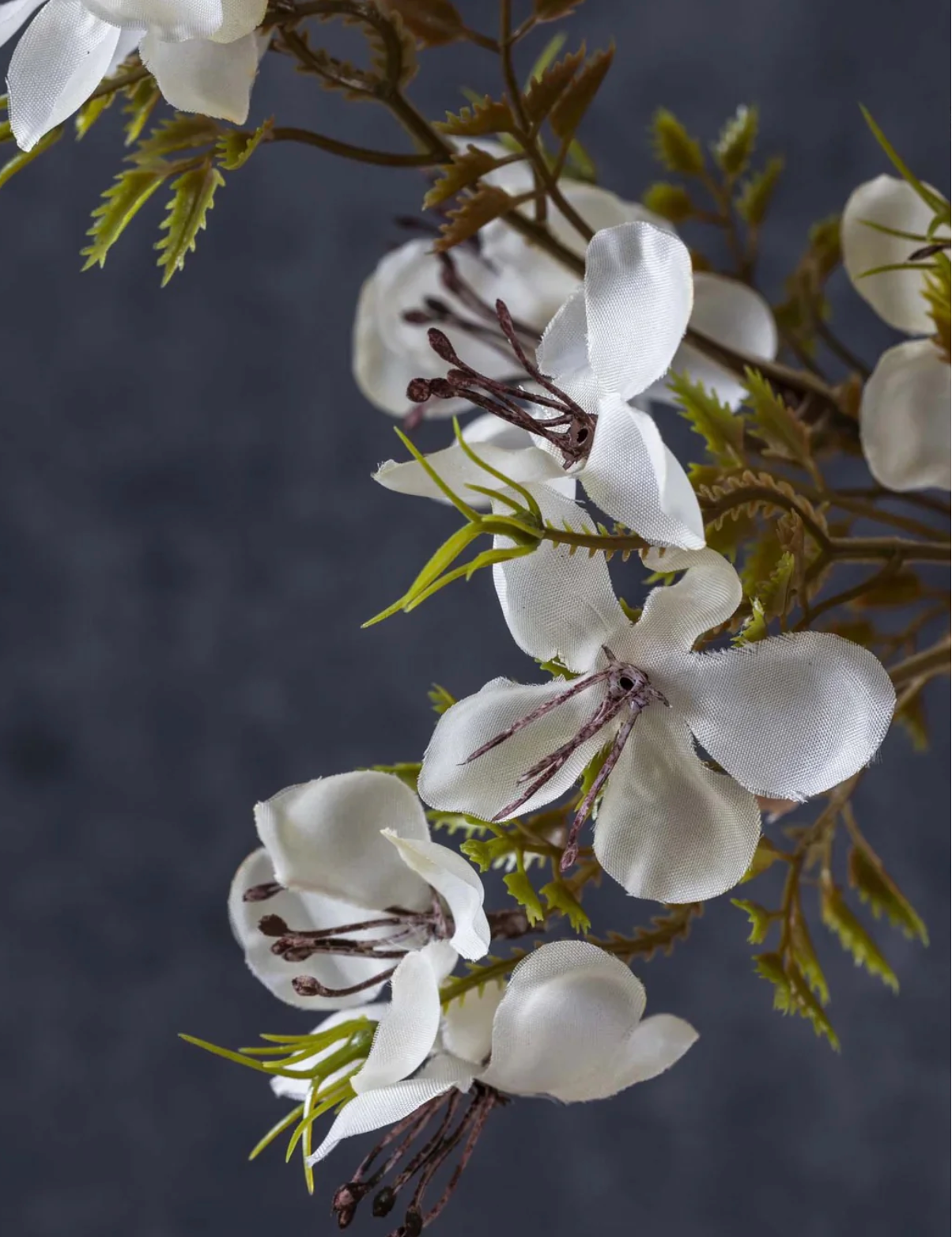 Faux Prunus Blossom: Cream