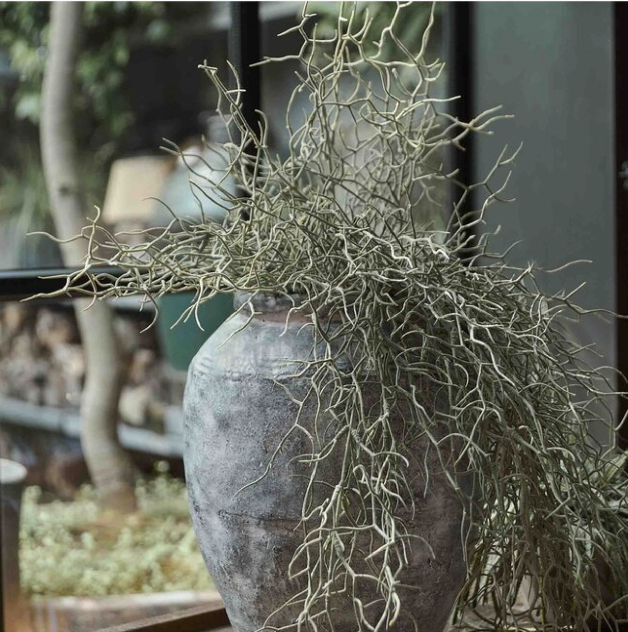 Faux Grass Bush Stem