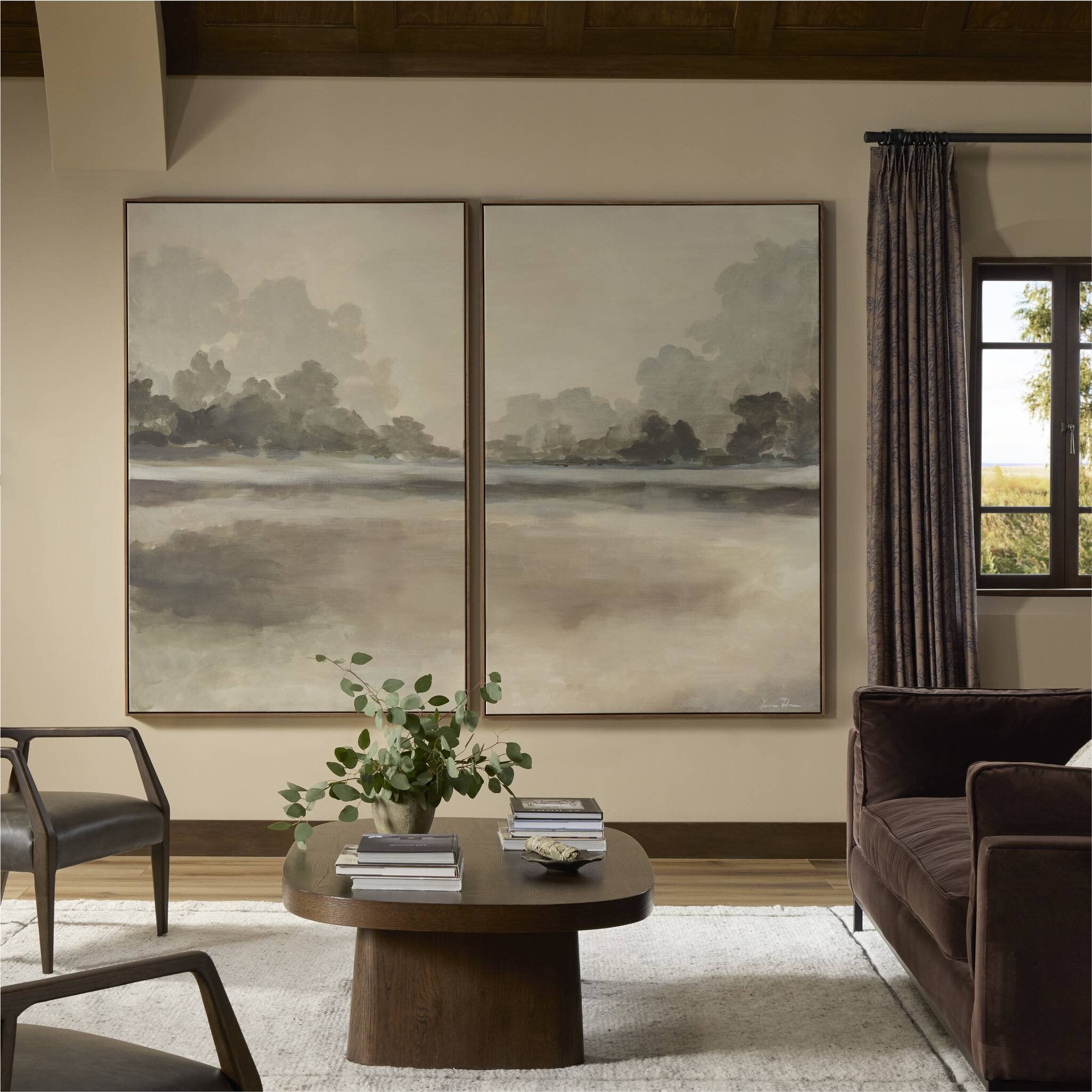 Reflections Diptych by Lauren Fuhr