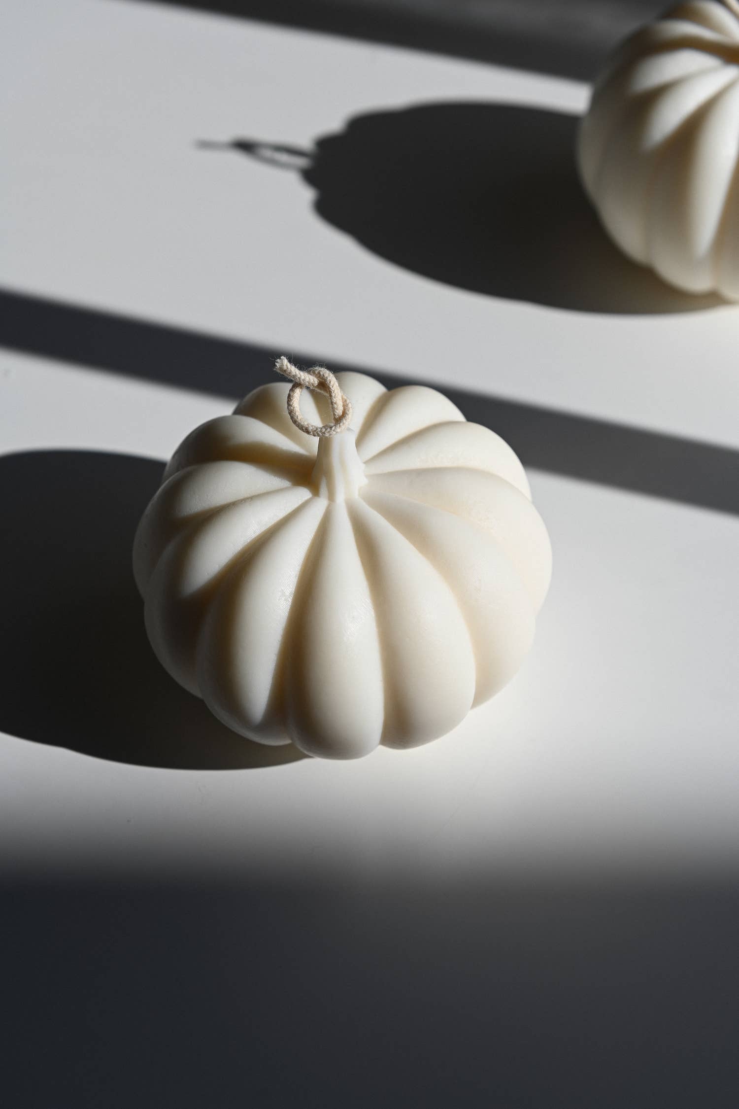 Cream Pumpkin Candle