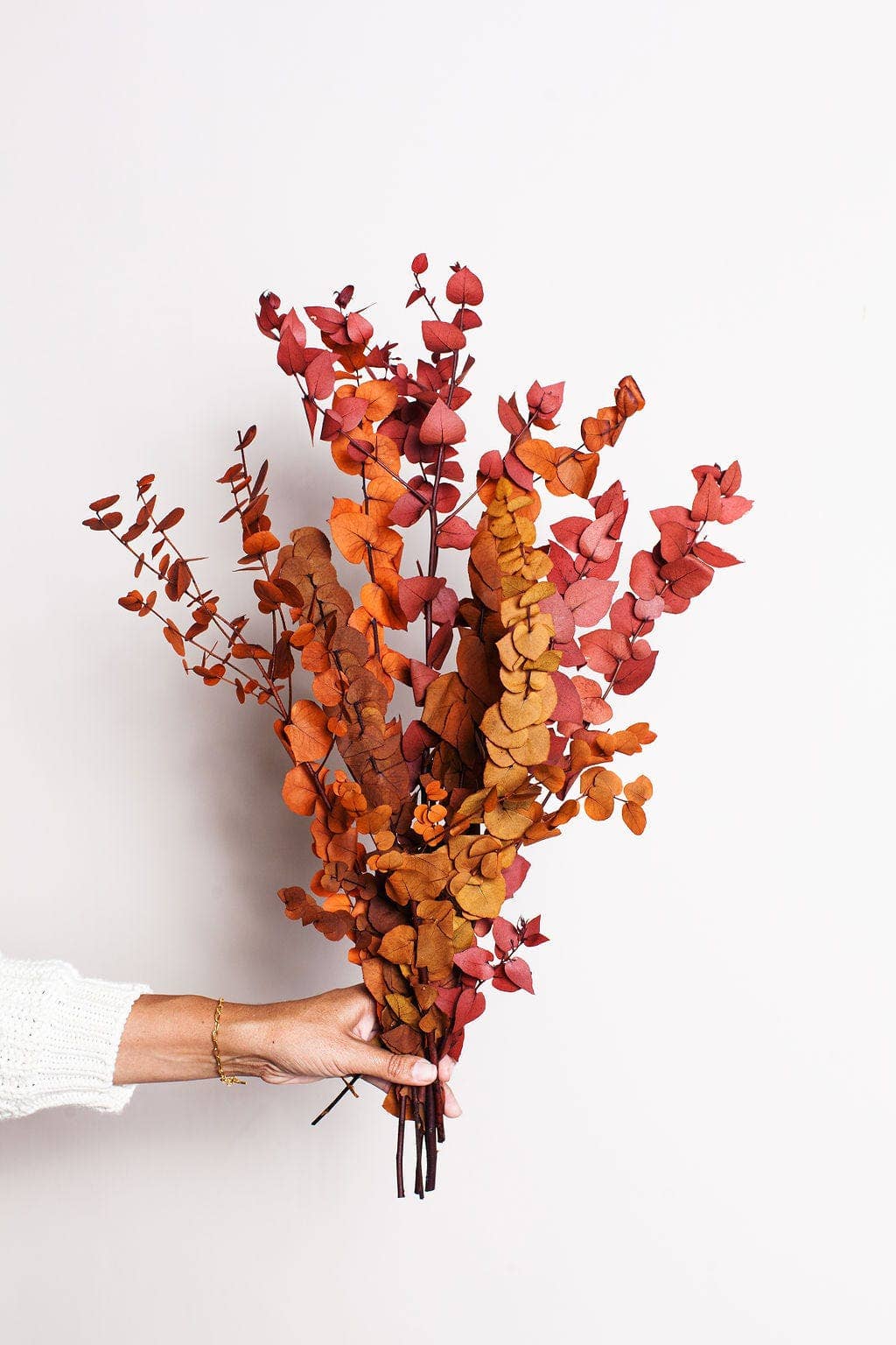 Preserved Copper Stuartiana Eucalyptus 30“ stem