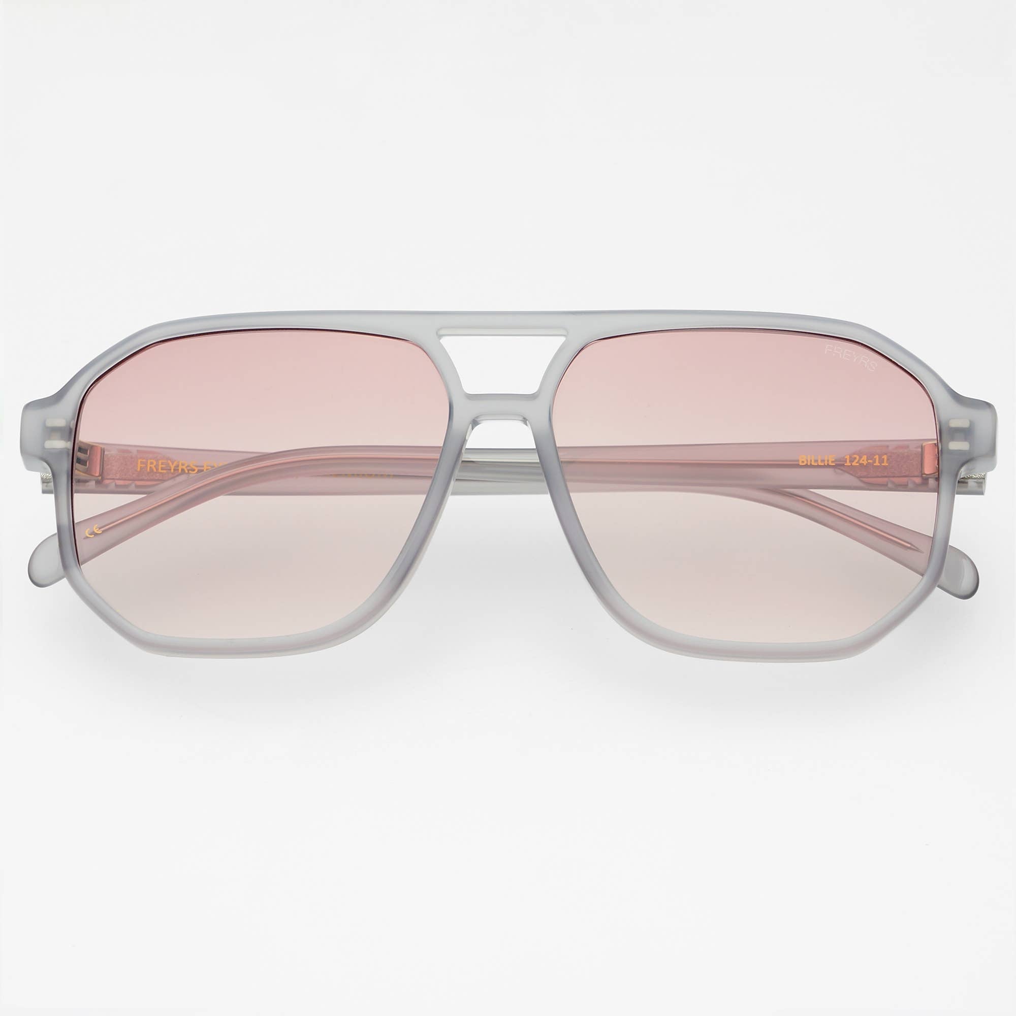 Billie Aviator Sunglasses: Gray