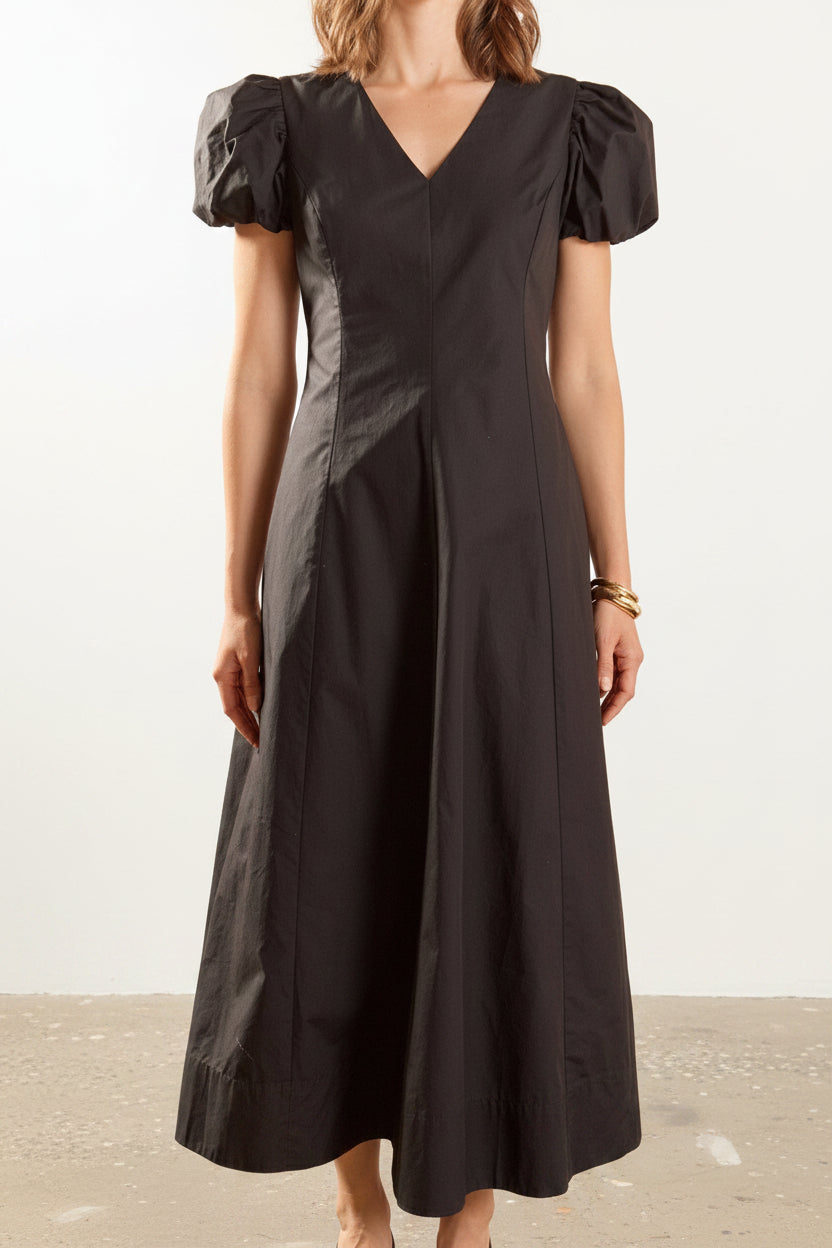 Black Midi Dress