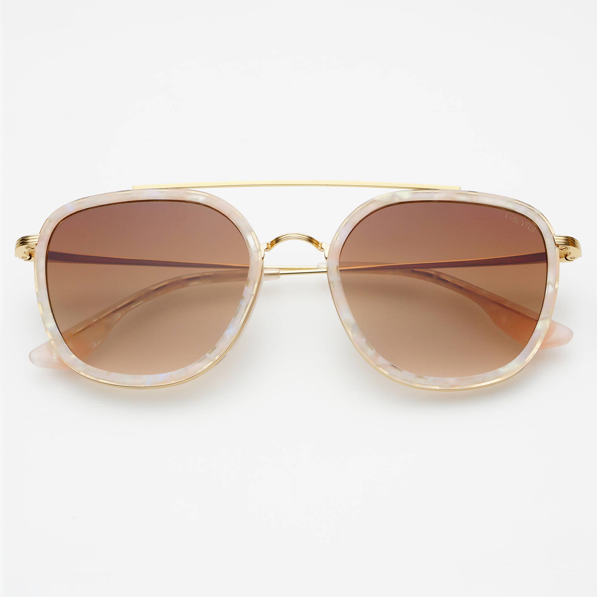 Weston Sunglasses : Light Pink / Brown