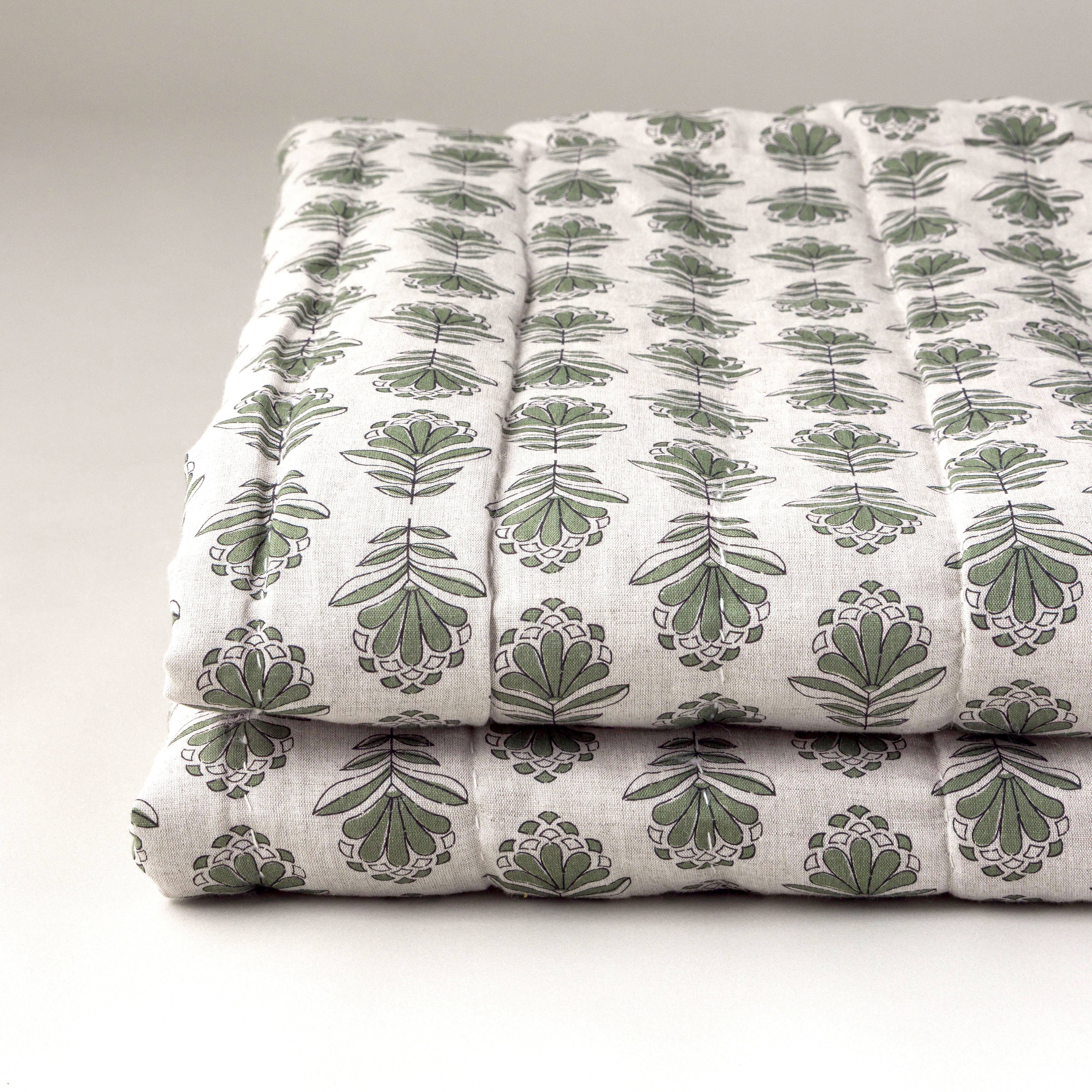 Charlie Block Print Quilt