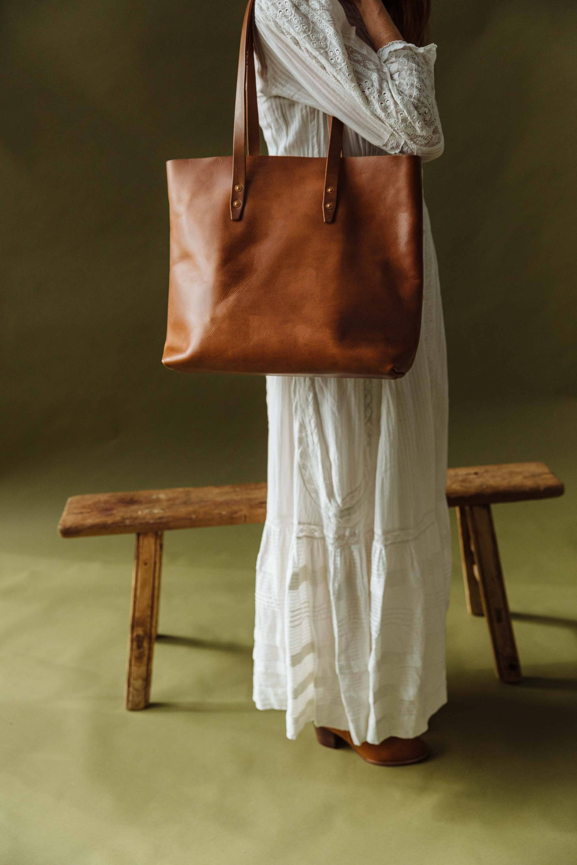 The Vintage Leather Tote