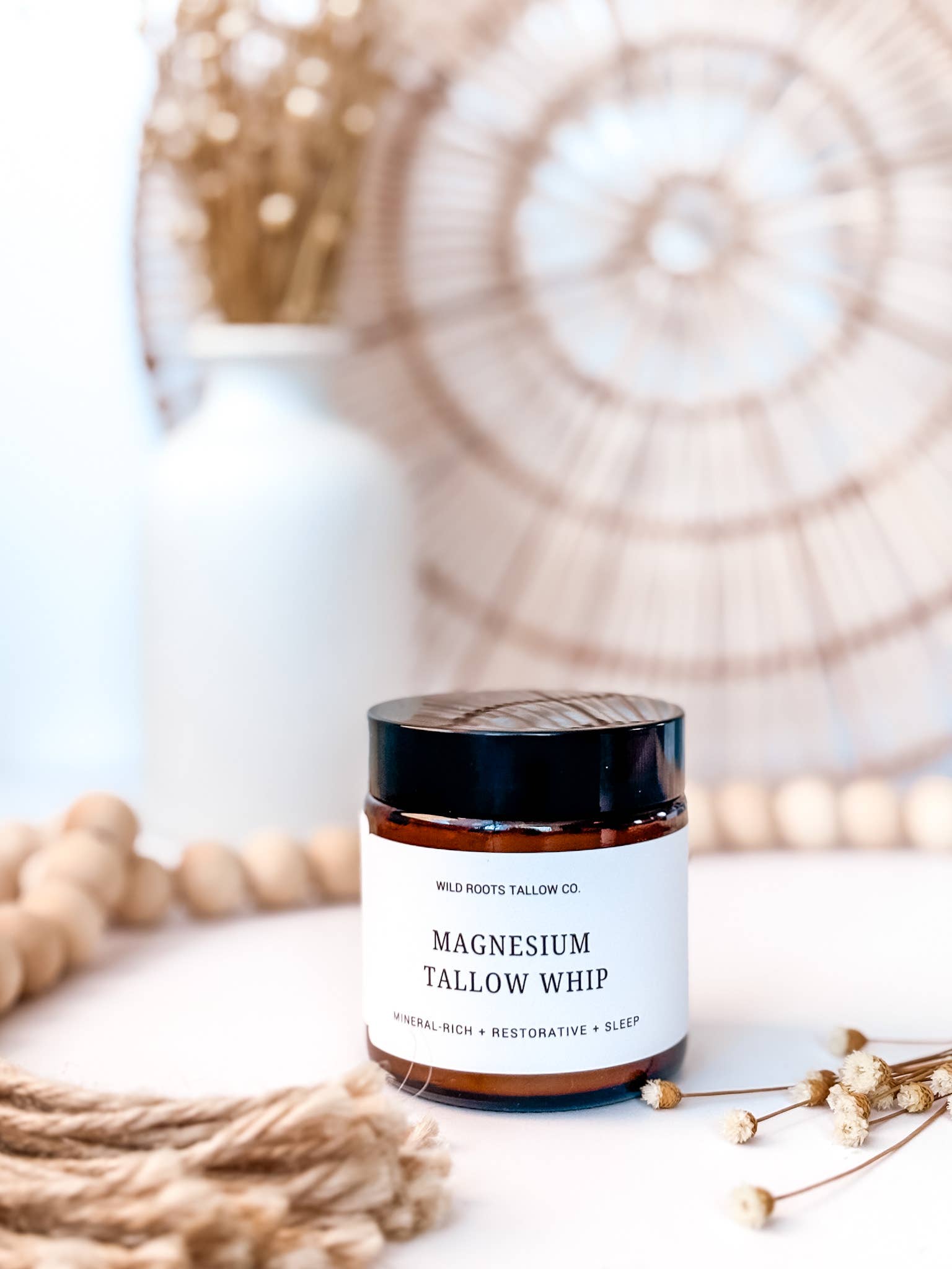 Magnesium Infused Tallow Body Cream