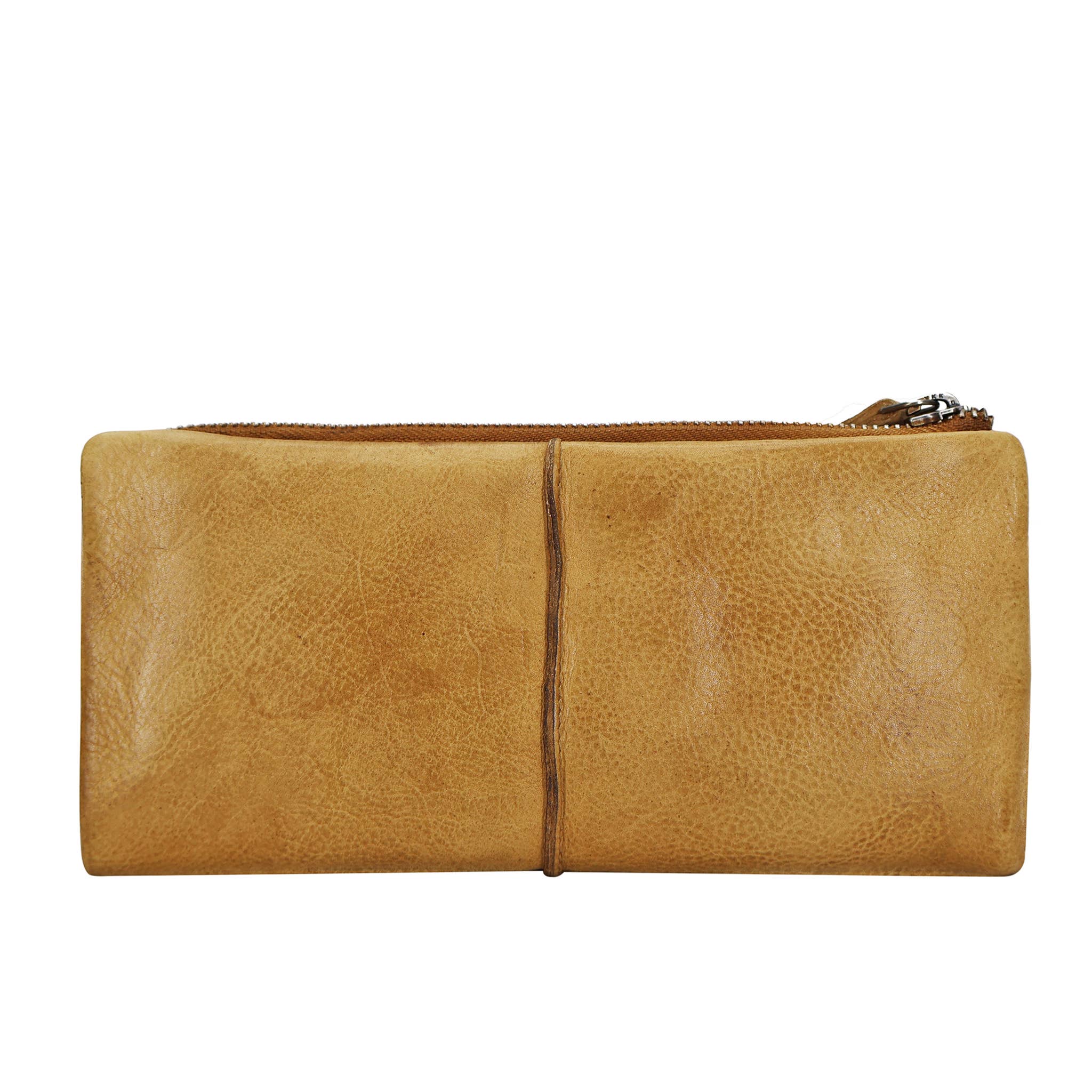 Andi Handcrafted Leather Wallet: Camel