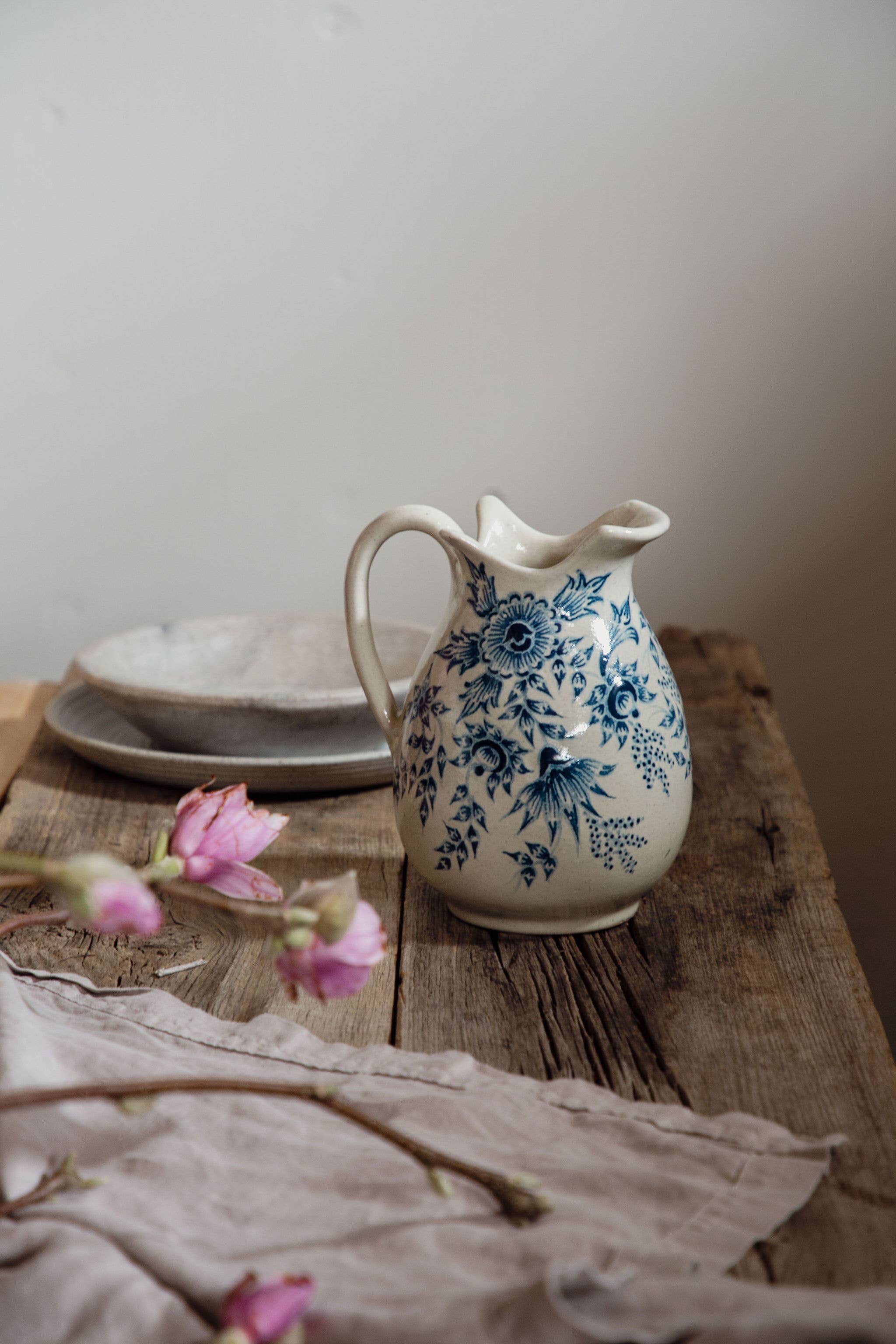 Hand-Painted Talavera Pitcher