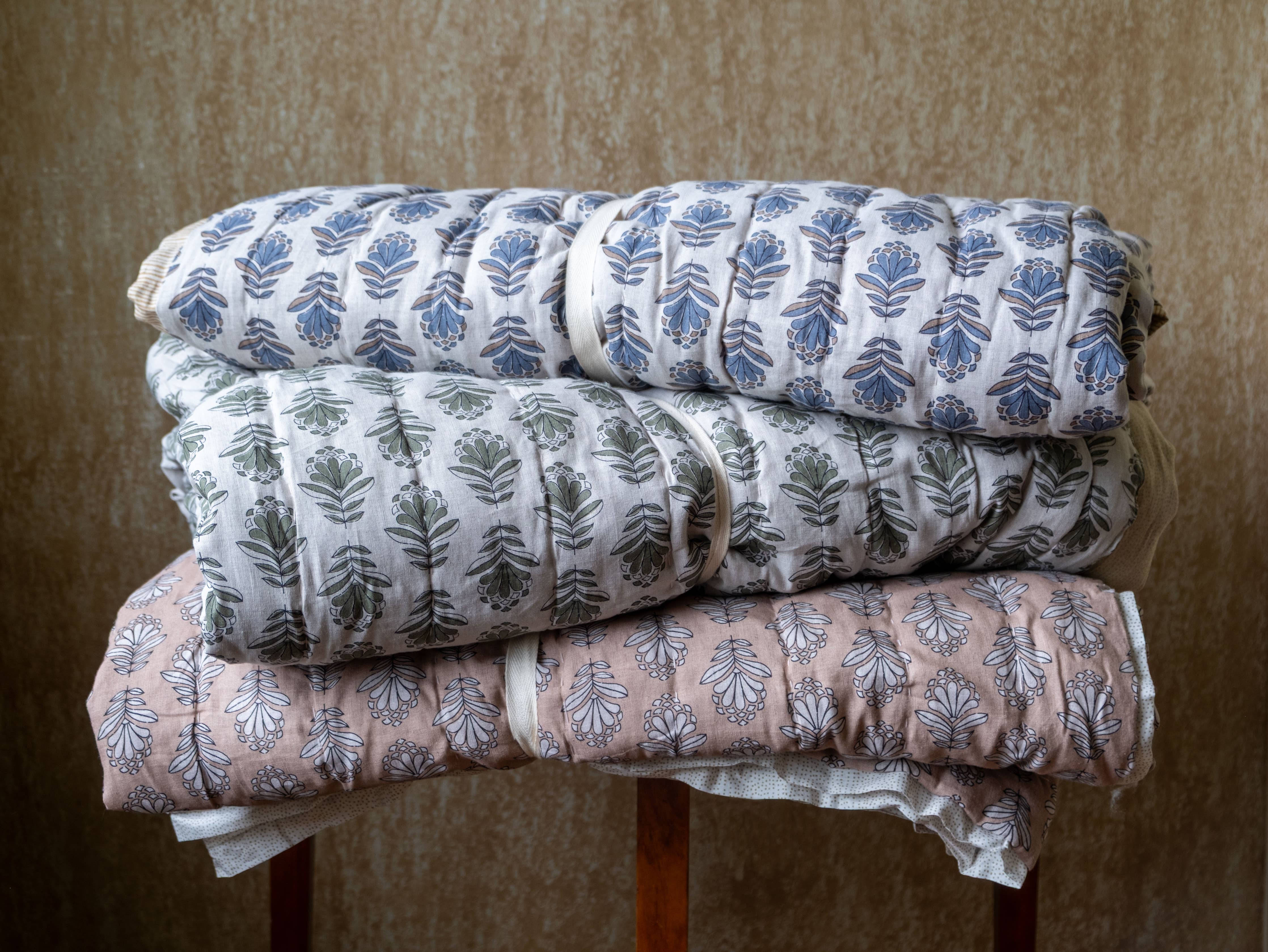 Charlie Block Print Quilt